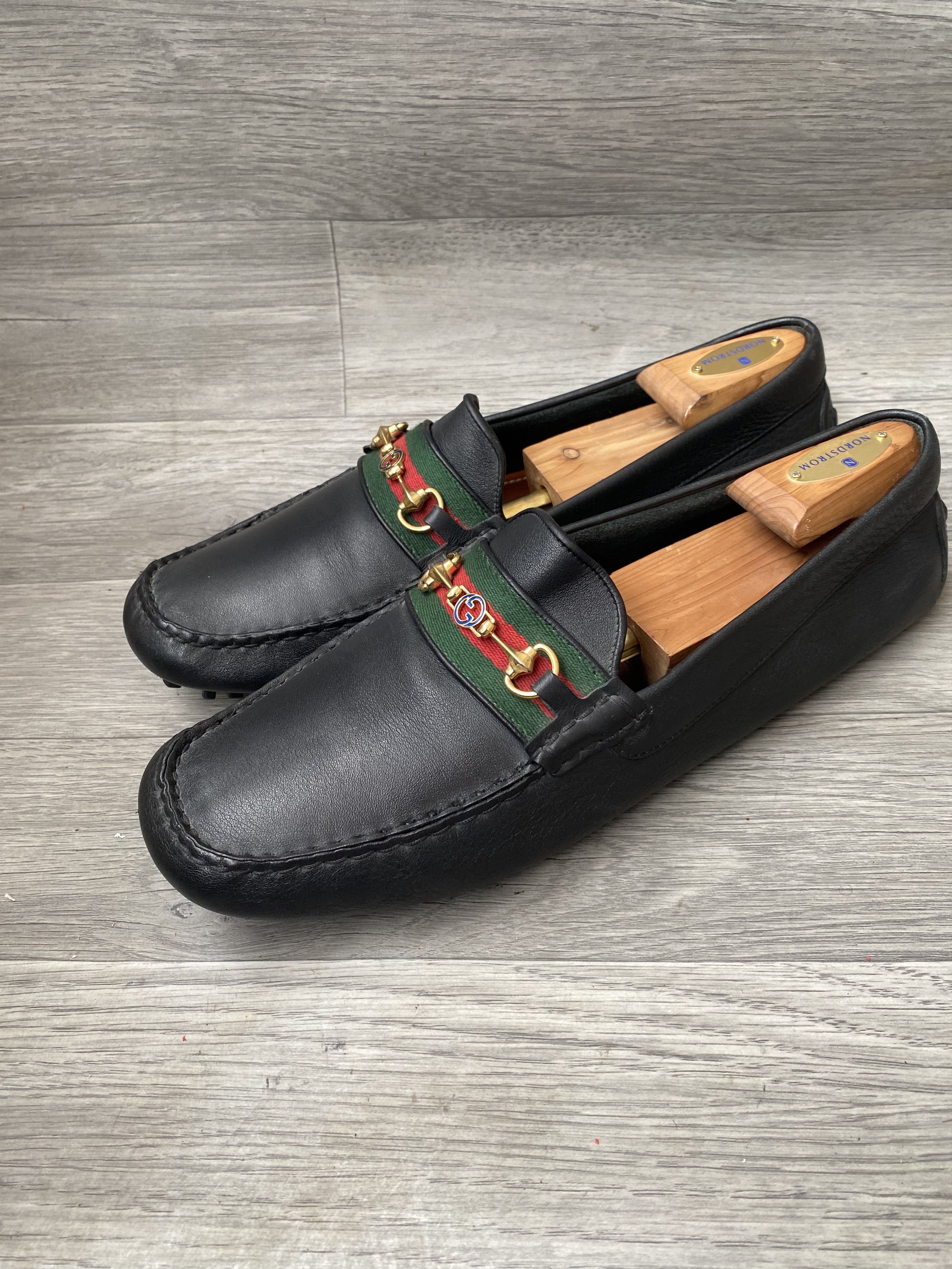 Gucci Gucci horsebit driving leather loafers sz 12 Size US 12.5 / EU 45-46 - 3 Thumbnail
