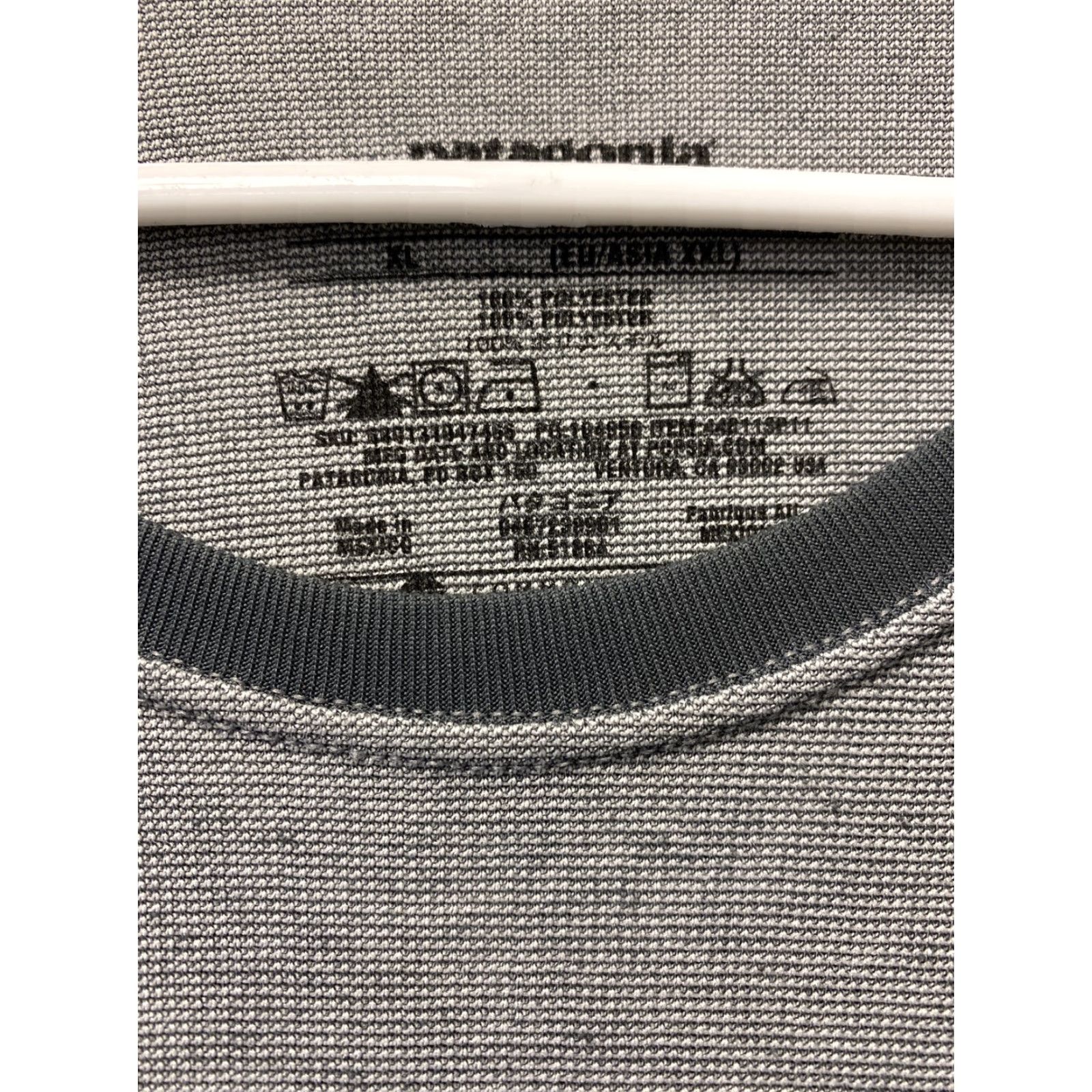 Patagonia Patagonia Shirt Men's Long Sleeve Logo Stretch Active XL Gray 104-45 / T-Shirt / Modern Recycled Fair Trade / Patagonia P-6 (Product Line) Size US XL / EU 56 / 4 - 4 Thumbnail