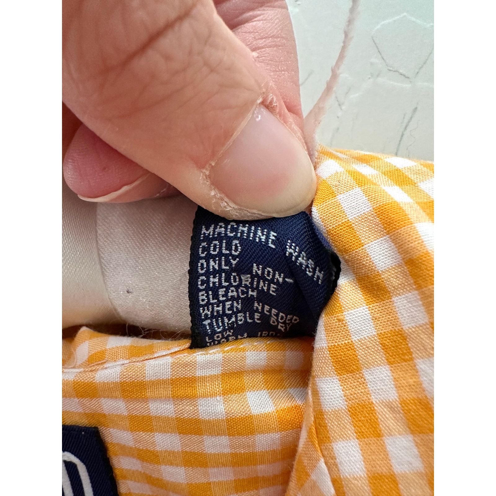 Gap GAP | Y2K Vintage Yellow Gingham Button Down Long Sleeve Top Size S / US 4 / IT 40 - 6 Thumbnail