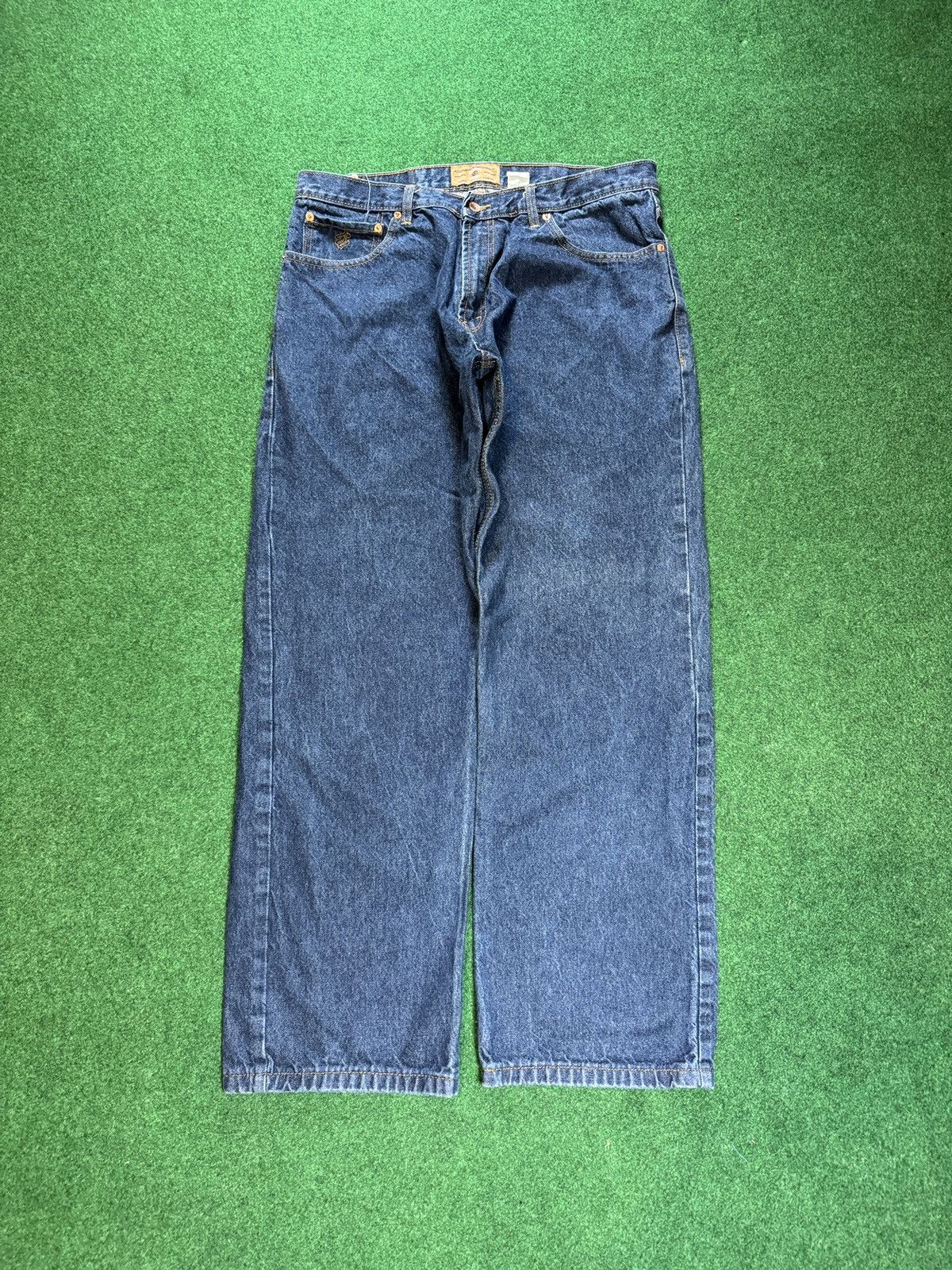 Rocawear × Southpole × Vintage Vintage 90s Y2K Rocawear Hip Hop Baggy Wide Leg Denim Jeans Size US 38 / EU 54 - 1 Thumbnail
