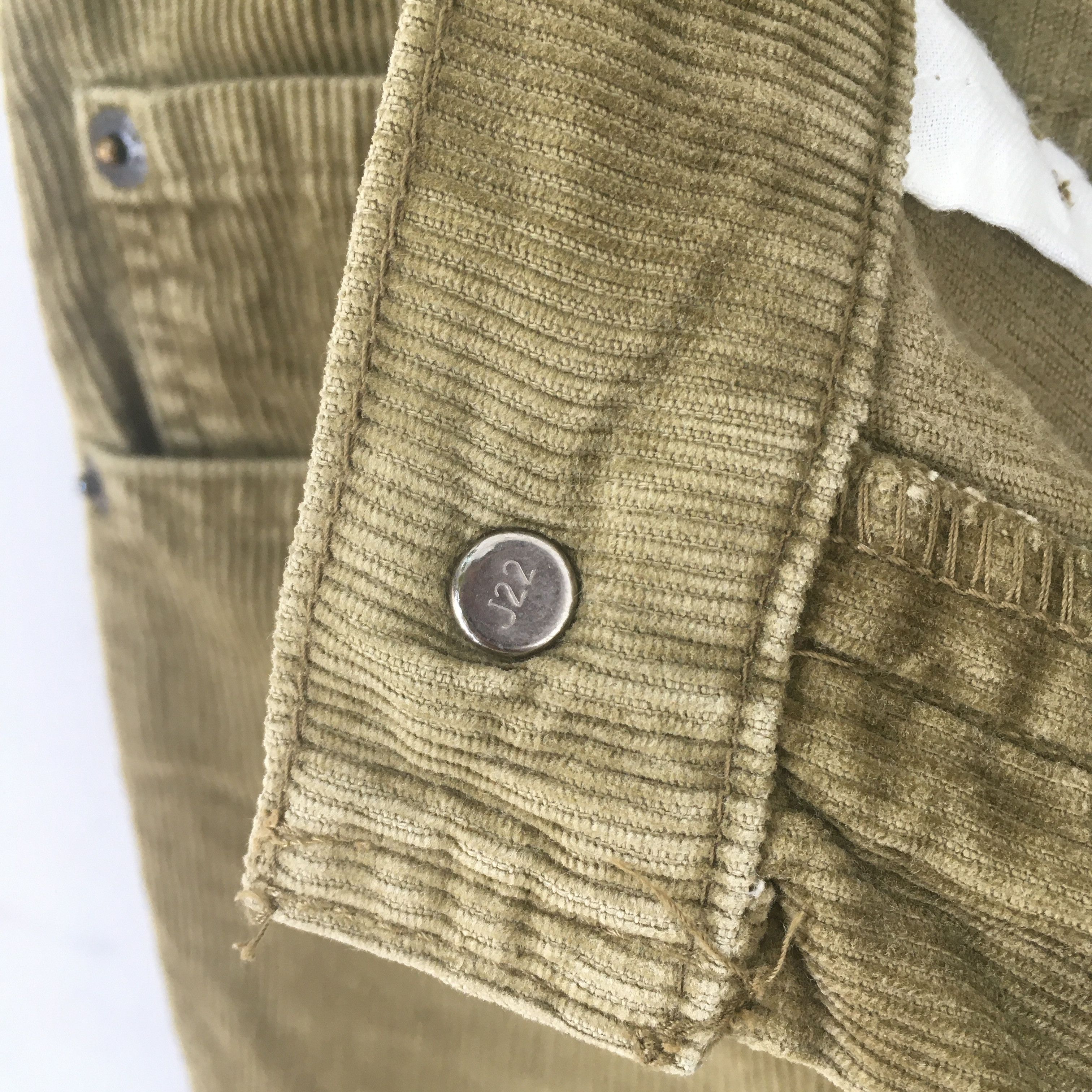 Levi's 29x32.5 Vintage Levi's 517 Corduroy Bootcut Pants S2005 Size US 29 - 7 Thumbnail