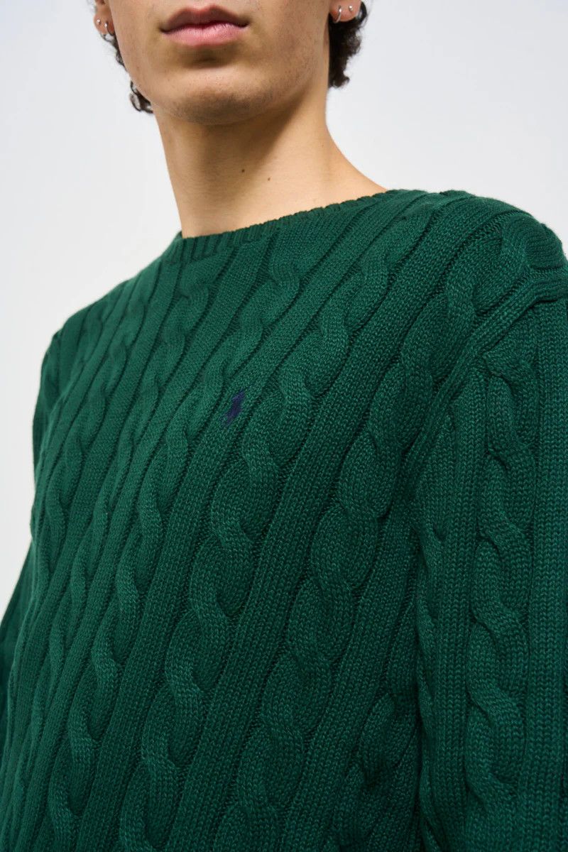 Polo Ralph Lauren o1s22i1n0125 Crewneck Sweater in Green Size US L / EU 52-54 / 3 - 3 Thumbnail