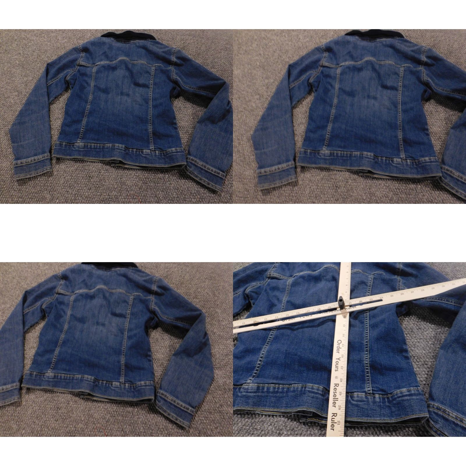 Old Navy Old Navy Womens Jacket Small Blue denim rockstar button jean biker Shirt Womens Small Blue Denim Jacket Rockstar Button Casual Winter Men/Women? Size 28" / US 6 / IT 42 - 8 Thumbnail