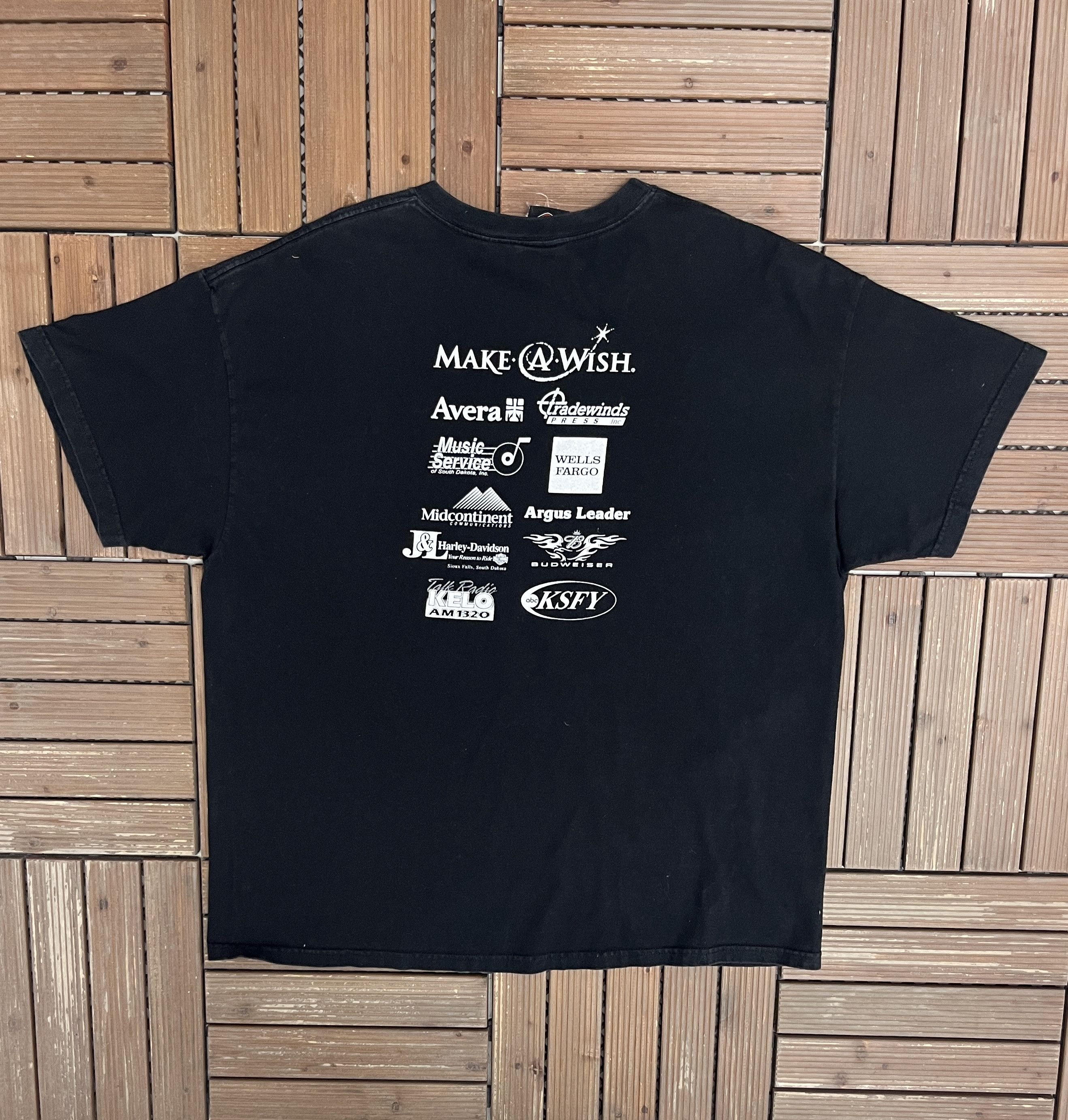 Vintage Harley Davidson 10th Annual Hot Harley Nights Vintage Tee Size US XXL / EU 58 / 5 - 4 Thumbnail