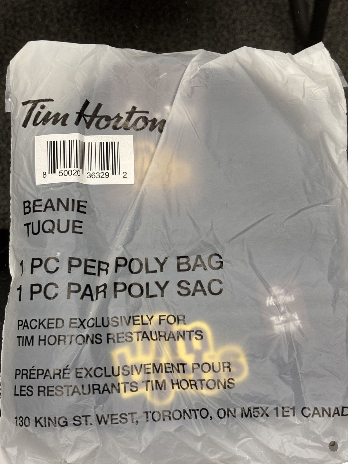 Justin Bieber Justin Bieber x Tim Hortons Timbiebs Beanie Size ONE SIZE - 4 Thumbnail