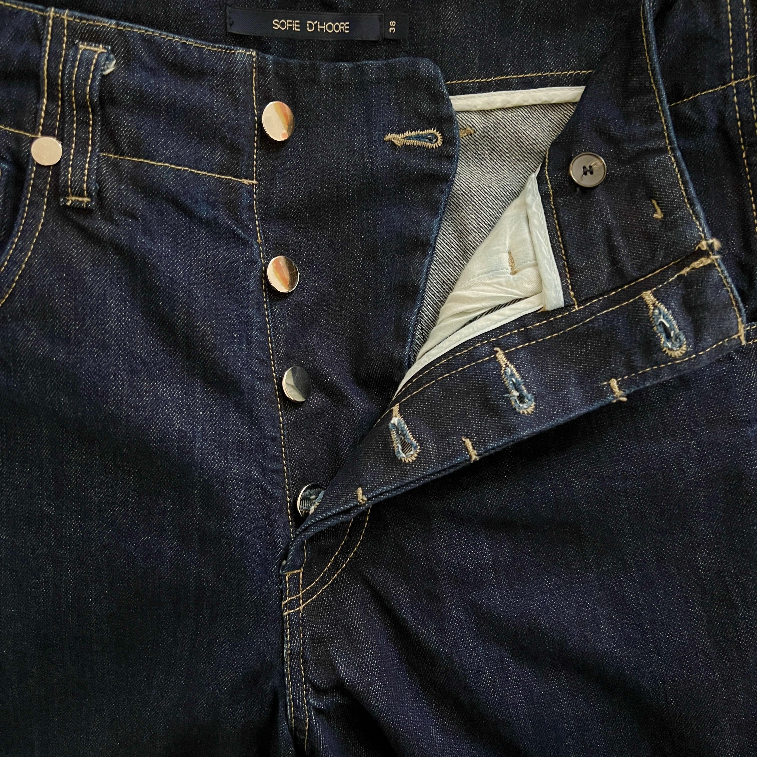 SOFIE D'HOORE Pollock Dark Denim Pants Size 34" / US 12 / IT 48 - 5 Thumbnail