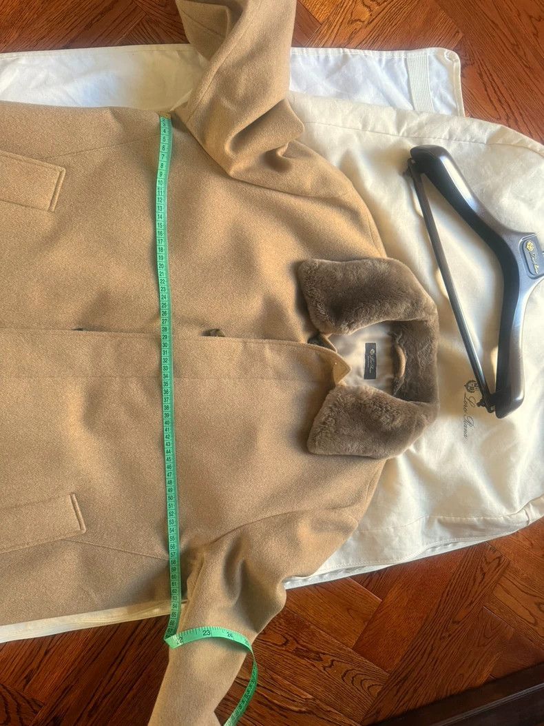 Loro Piana LORO PIANA Cashmere fur coat Size US XL / EU 56 / 4 - 5 Thumbnail