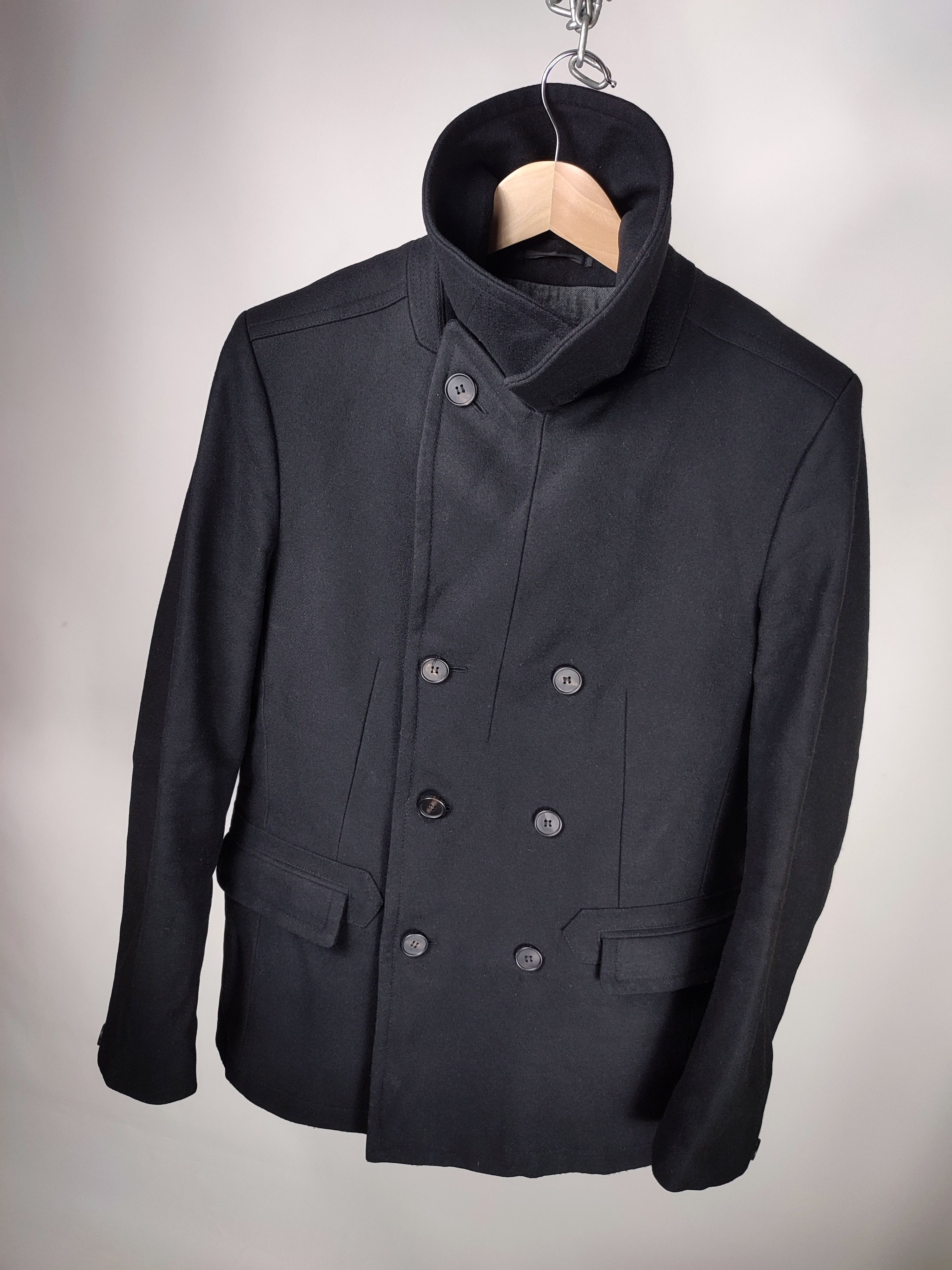 Allsaints Allsaints Wool Rhode Coat Double breasted jacket Size US L / EU 52-54 / 3 - 7 Thumbnail