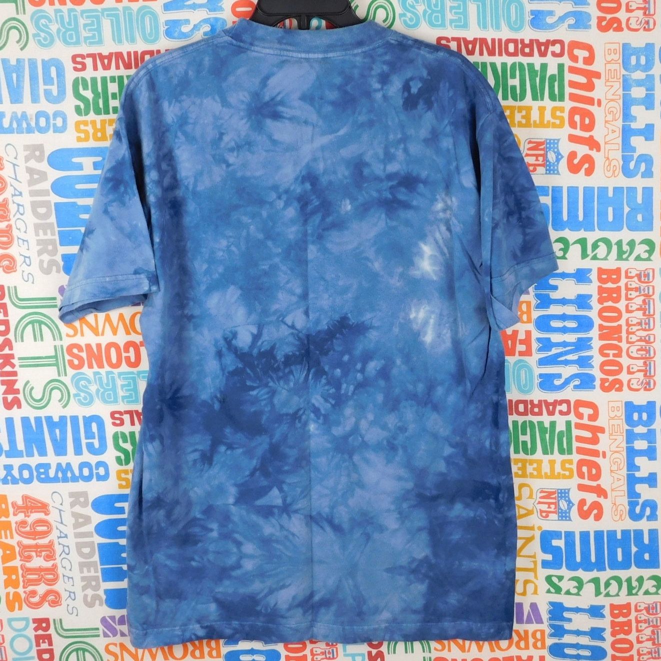 The Mountain The Mountain Wolf T Shirt Size L Tie Dye NWF 1999 Blue Size US L / EU 52-54 / 3 - 2 Thumbnail