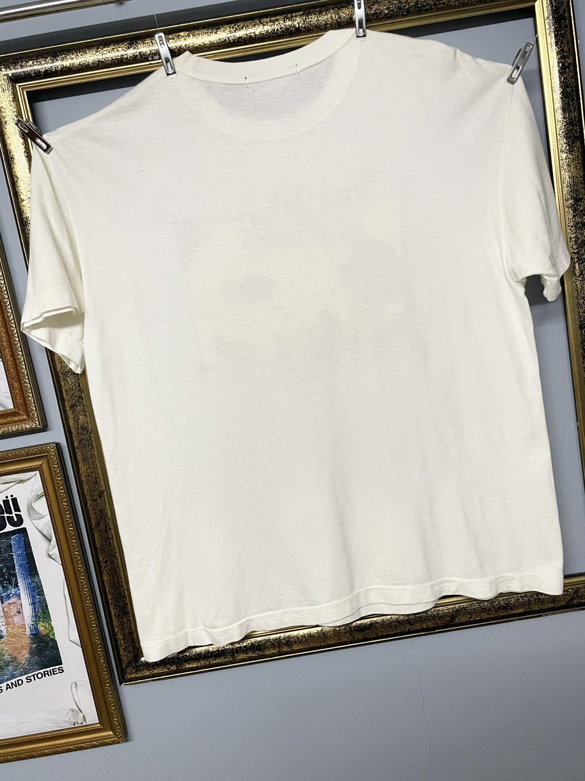 PPFM Vintage 1990 Designer PPFM Yact Racing Map Single Stitch Tee Size US M / EU 48-50 / 2 - 8 Thumbnail