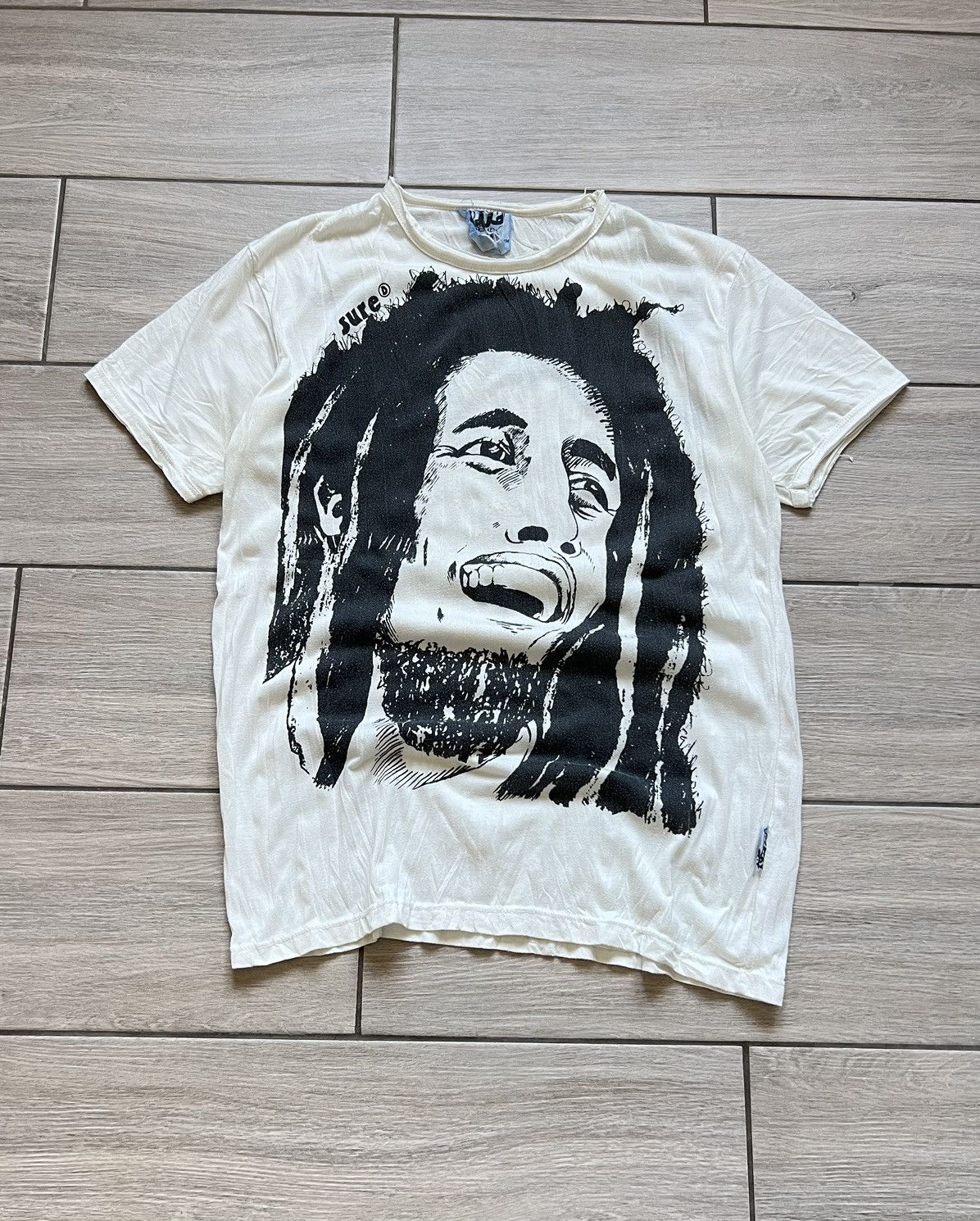 Bob Marley Vintage 90s Bob Marley Big Face T-Shirt Size US M / EU 48-50 / 2 - 1 Thumbnail