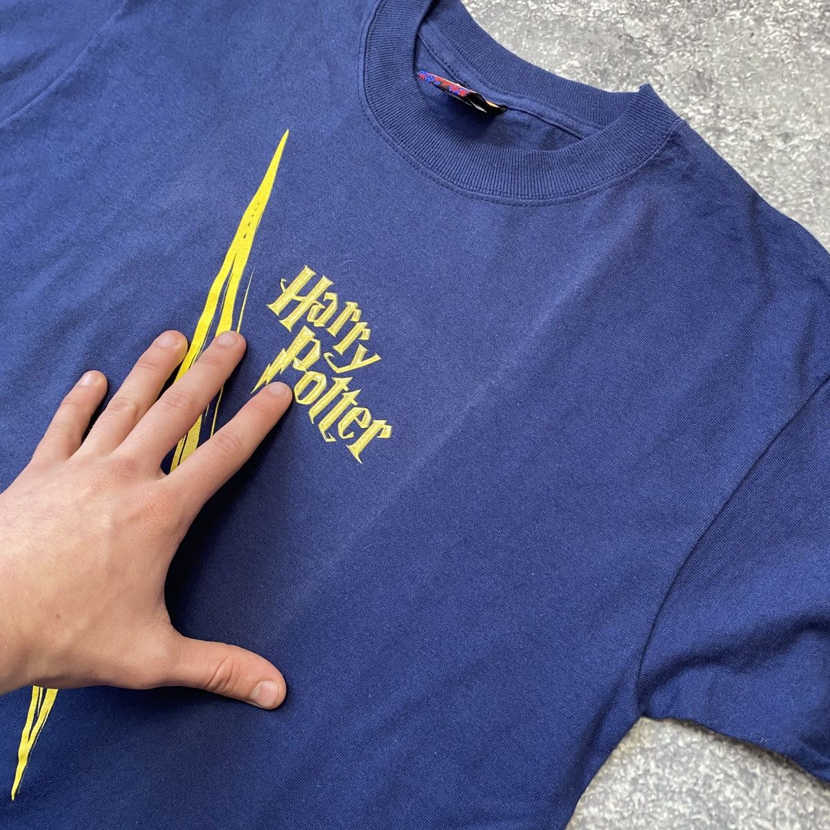 Vintage Vintage Harry Potter 2001 Big logo rare movie tee Size US S / EU 44-46 / 1 - 10 Thumbnail