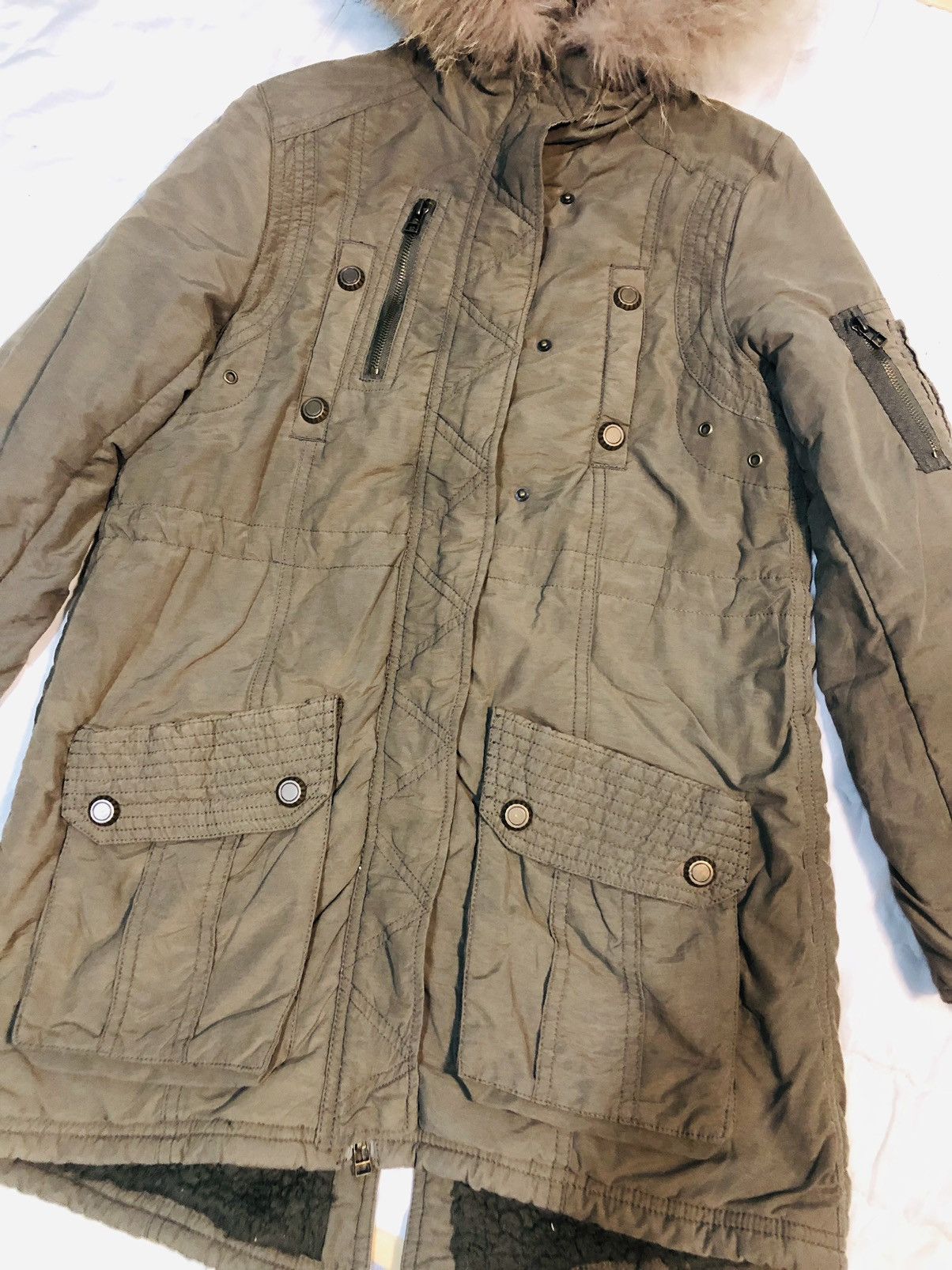 Japanese Brand Ozoc Wool Buttoned/Zipper Jacket (15) Size US XXS / EU 40 - 3 Thumbnail