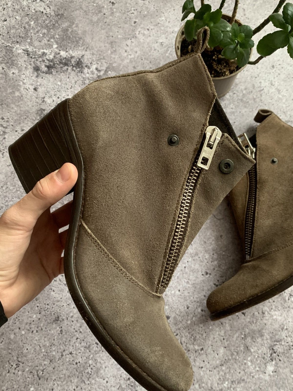 Diesel 🔥DIESEL LEATHER WOMENS BOOTS Size US 10 / IT 40 - 6 Thumbnail