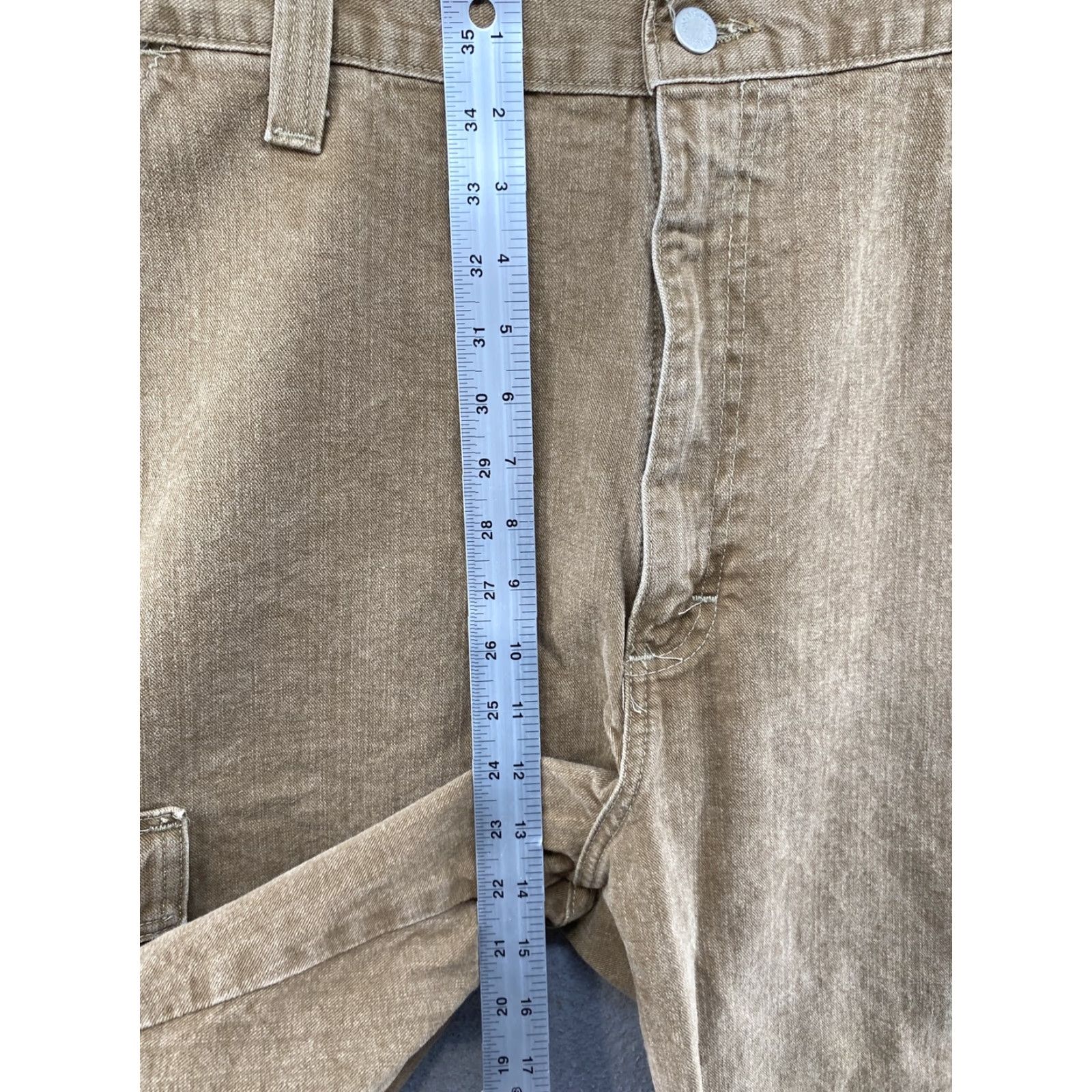 Wrangler Wrangler Hero Cargo Shorts Mens Brown 100% Cotton Canvas 60LGWDF Size 38 Size US 38 / EU 54 - 7 Thumbnail