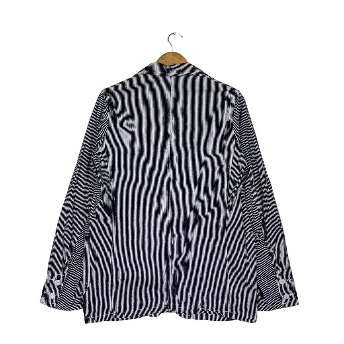 Ben Davis BEN DAVIS Hickory Striped Casual Jacket #1077-C49 Size US M / EU 48-50 / 2 - 7 Thumbnail