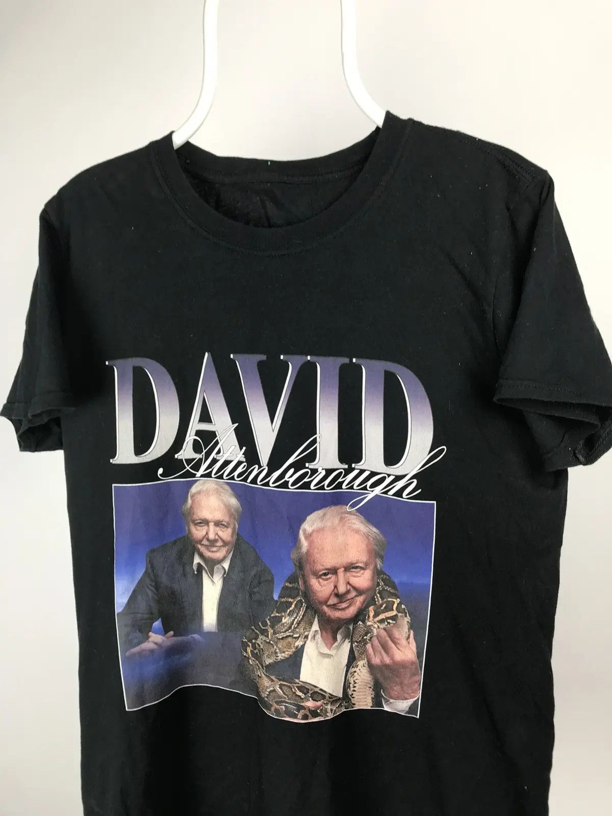 Band Tees David Attenborough T-shirt national band tee size Medium Size US M / EU 48-50 / 2 - 3 Thumbnail
