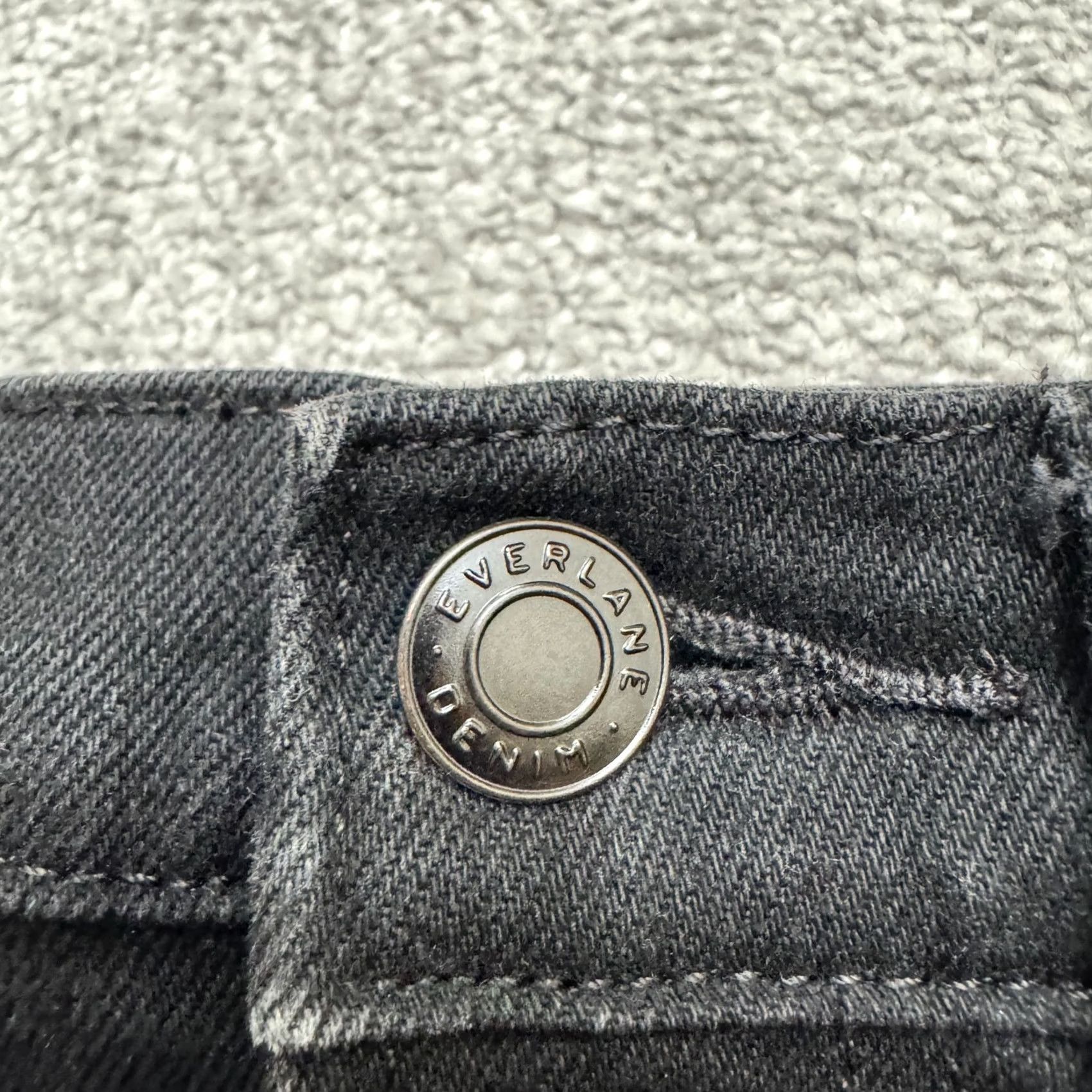 Everlane Everlane Slim Fit Straight Leg Denim Jeans Men 28x30 Black Cotton Stretch Casual City Grunge Mens Size US 28 / EU 44 - 5 Thumbnail