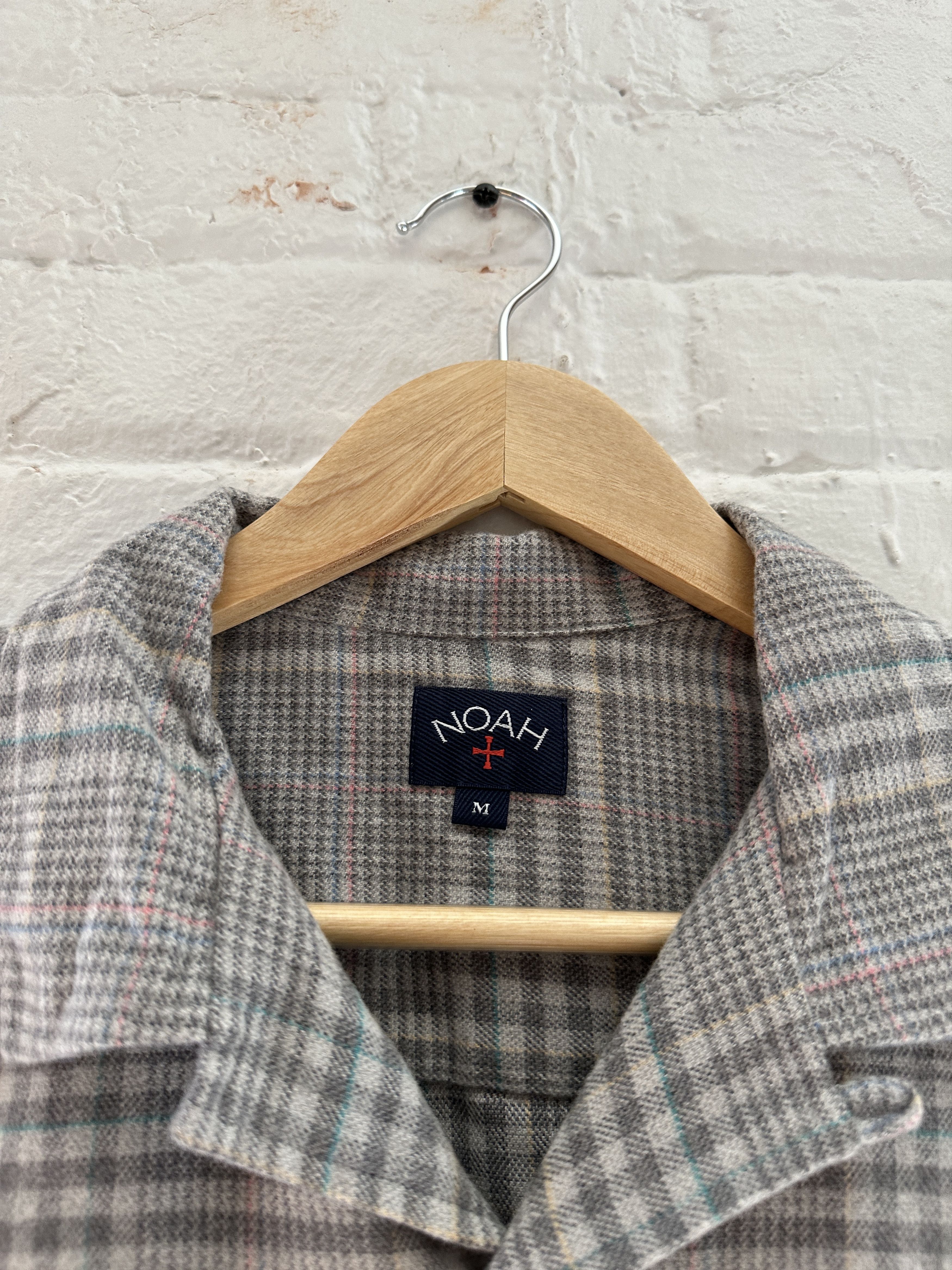 Noah Noah Brushed Camp Collar Shirt Size US M / EU 48-50 / 2 - 2 Thumbnail
