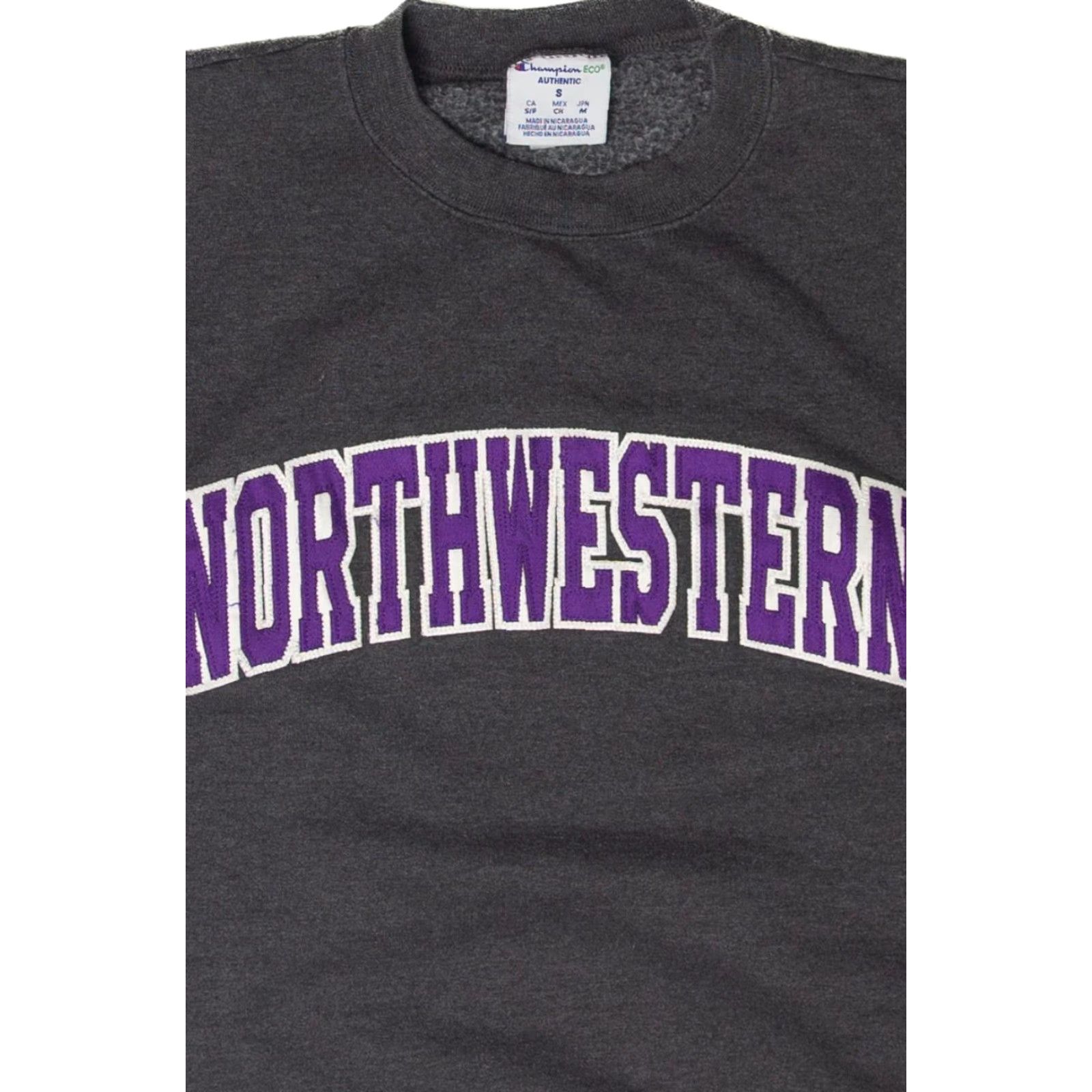Champion VINTAGE Northwestern Sweatshirt Champion Small Grey 2010s Mens Womens Girls Boys 2010s Vintage Size US S / EU 44-46 / 1 - 2 Thumbnail