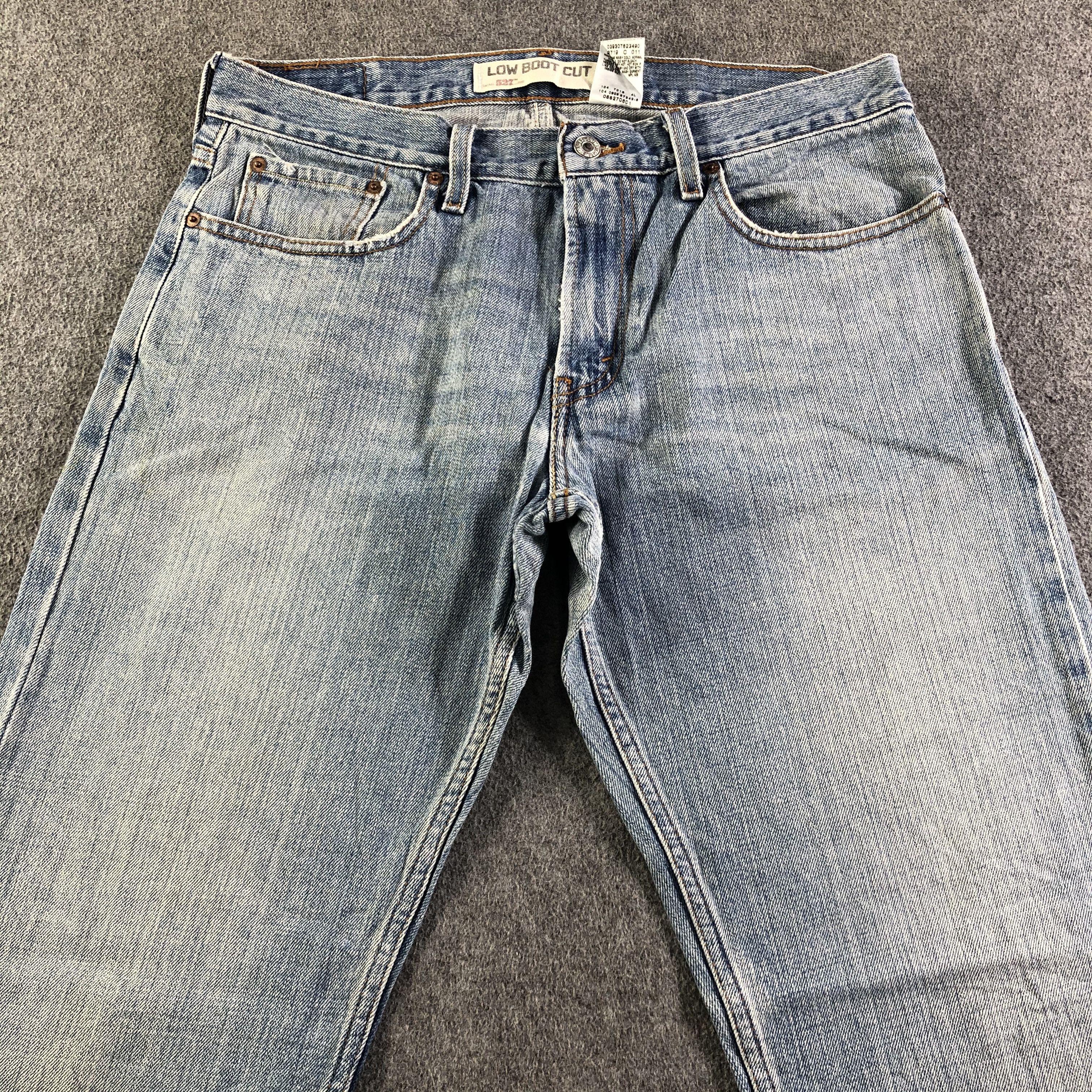 Levi's Vintage Blue Wash Levis 527 Jeans-J4258 Size US 33 - 3 Thumbnail