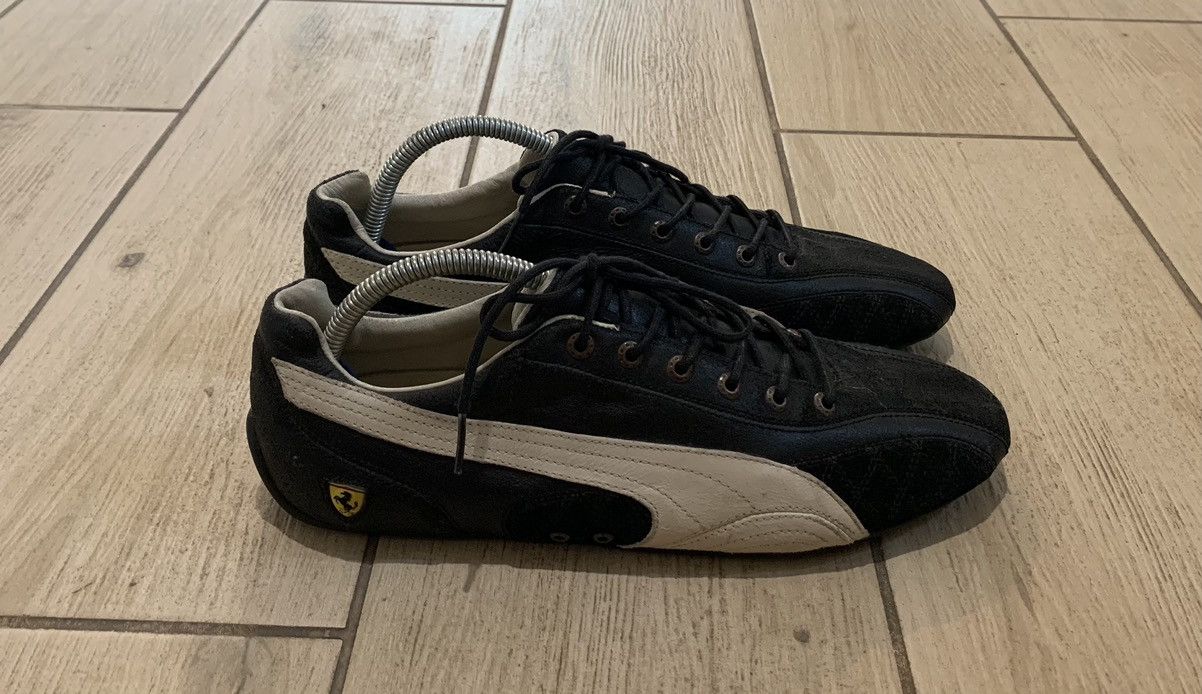 Ferrari × Puma × Vintage Vintage Puma Ferrari Leather Rare Shoes Size US 10 / EU 43 - 4 Thumbnail