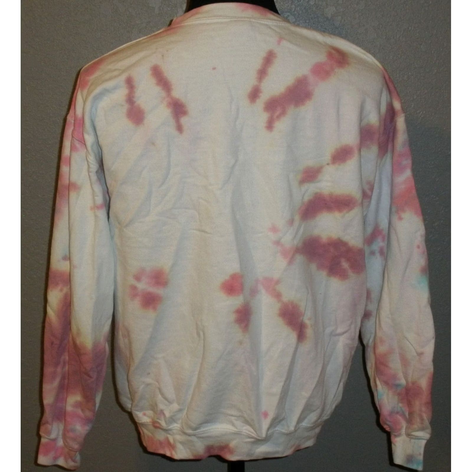 Gildan Gildan Sweatshirt Tie Dye Crew Neck Pullover Multicolor Adult L Unisex Size US L / EU 52-54 / 3 - 3 Thumbnail