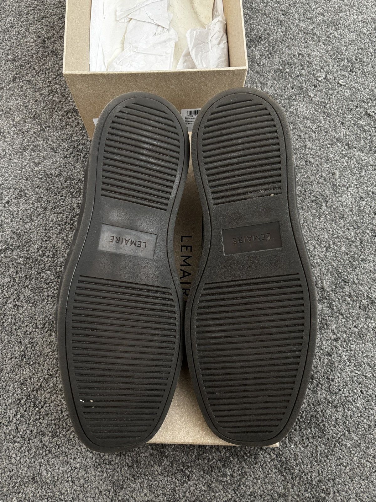 Lemaire Lemaire linoleum slip on sneaker, 45 Size US 12 / EU 45 - 4 Thumbnail