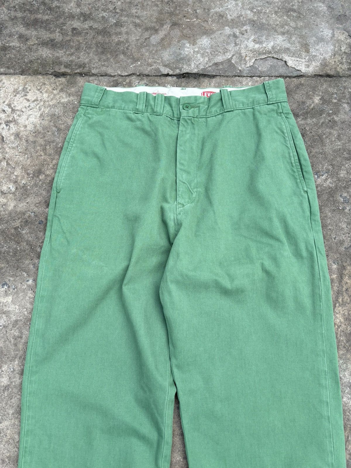 Levi's × Levi's Vintage Clothing LVC Levis Tab Twill 1950s Chino Sanforized Sailing Pants Size US 31 - 3 Thumbnail
