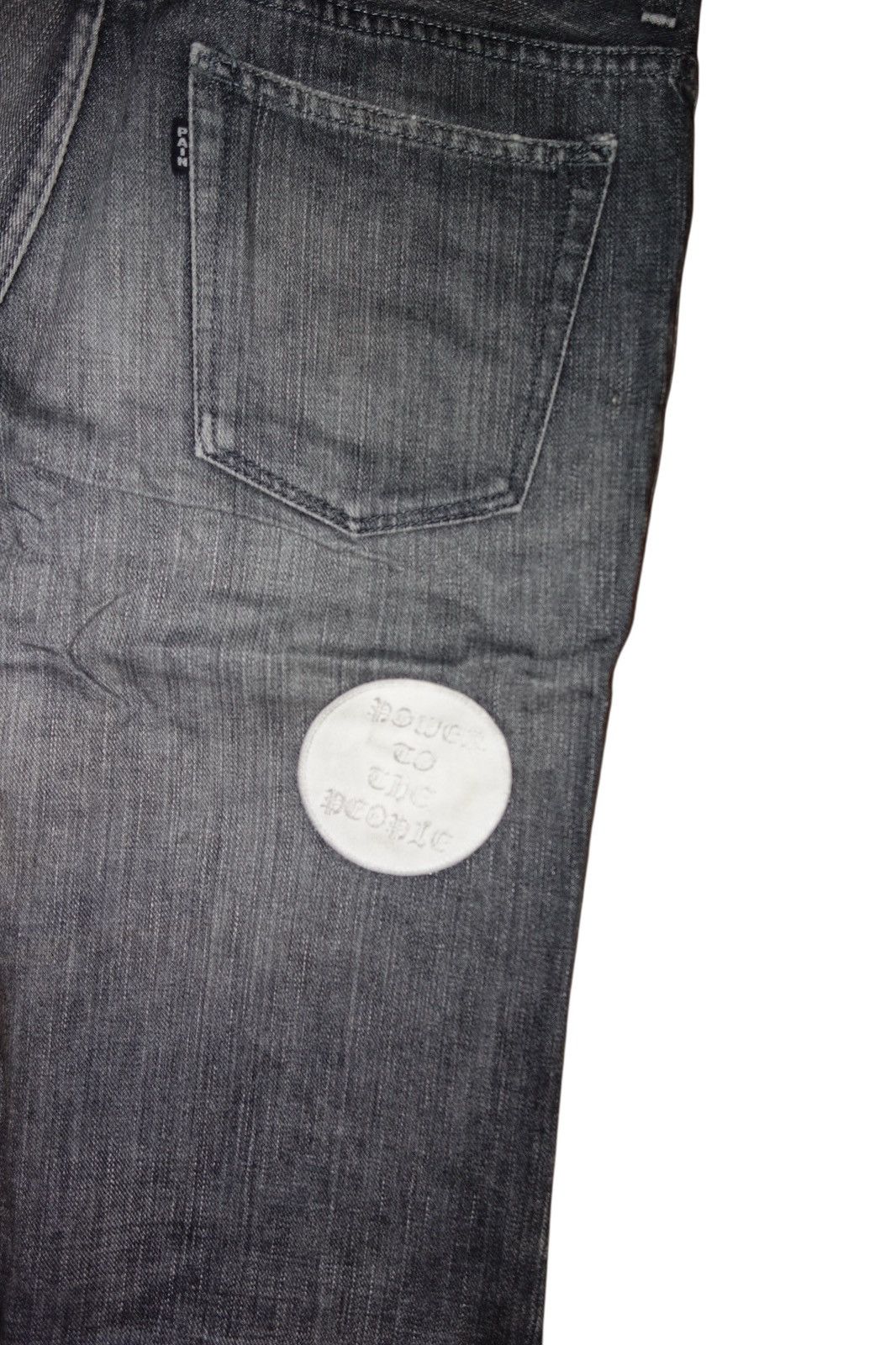 Number (N)ine Nimber Nine AW04 “Given Peace a Chance” Patchwork Denim Size US 36 / EU 52 - 3 Thumbnail