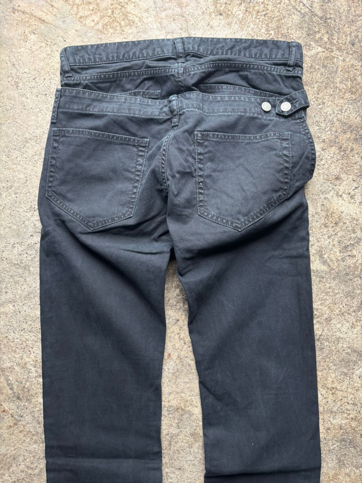 Japanese Brand 2000s Hare Japan Double Waist Slim Pants Size US 33 - 9 Thumbnail