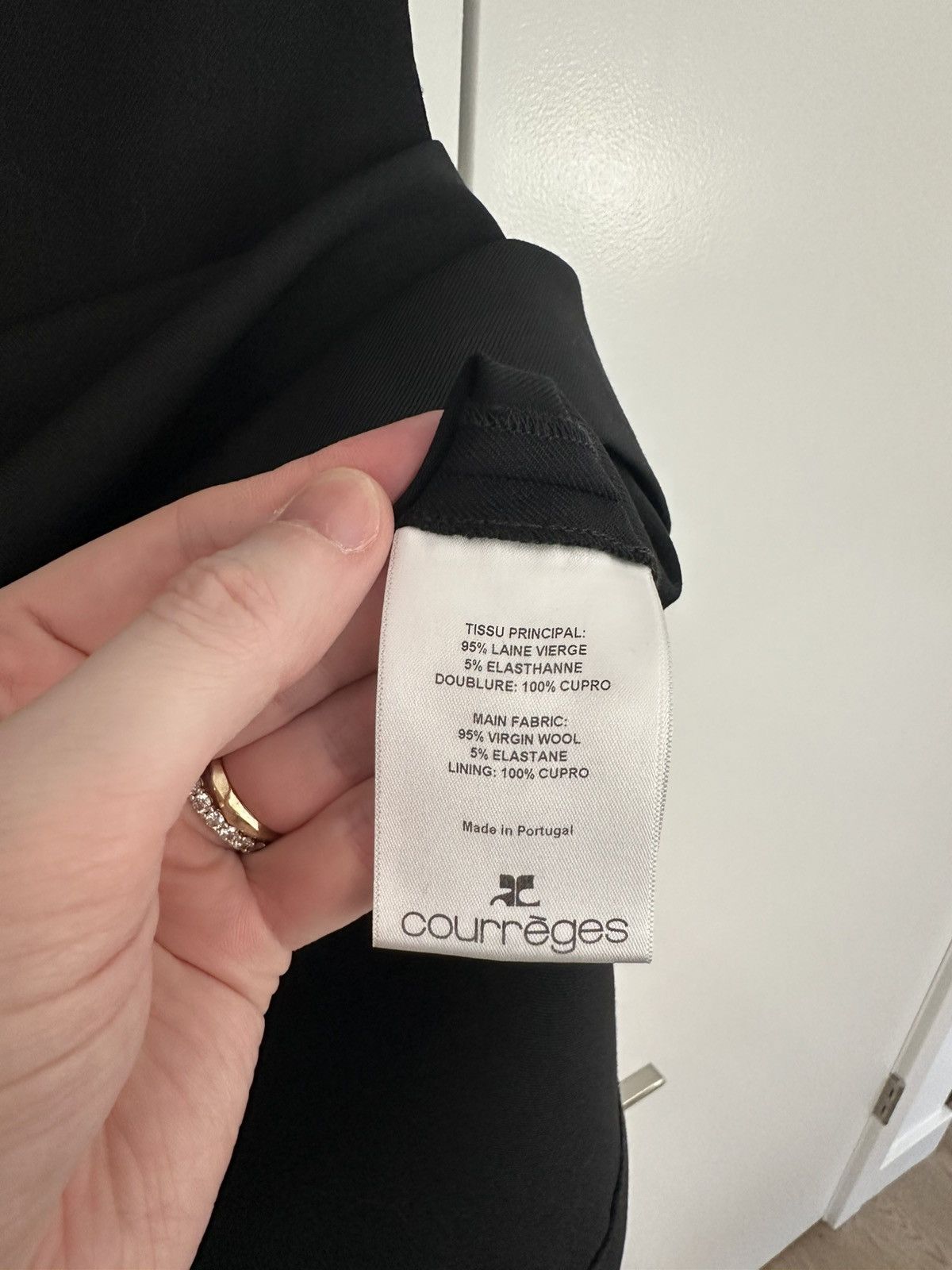 Courreges Courrèges FW 23 Wool Tank Size US S / EU 44-46 / 1 - 5 Thumbnail