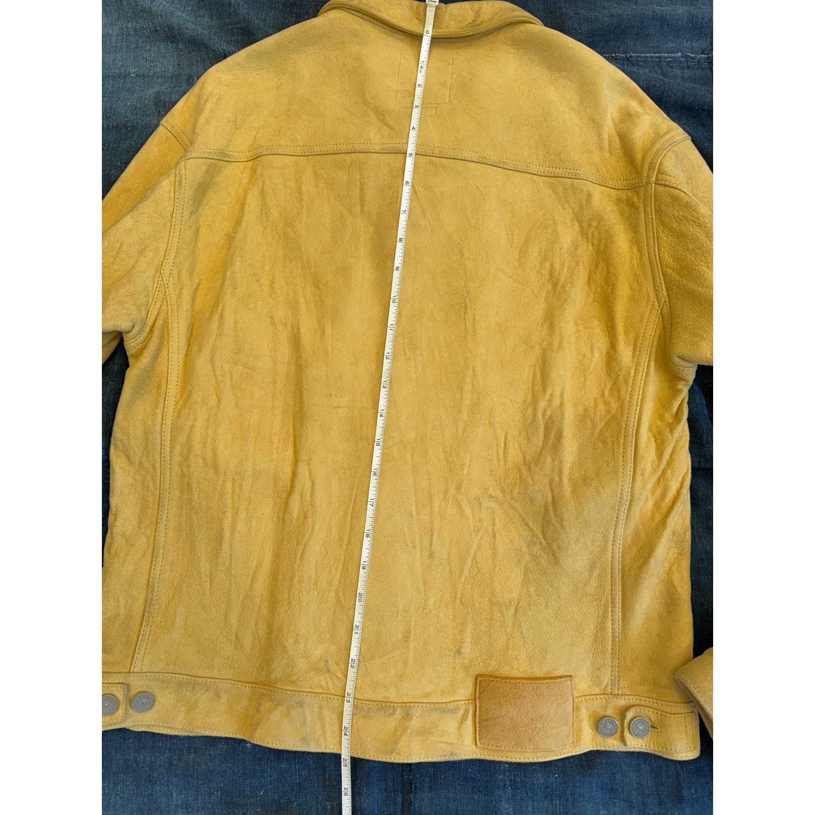 Visvim $7,000+ Visvim 2024 Lamb Suede 101 IT Jacket - 3 - Yellow Size US L / EU 52-54 / 3 - 13 Thumbnail