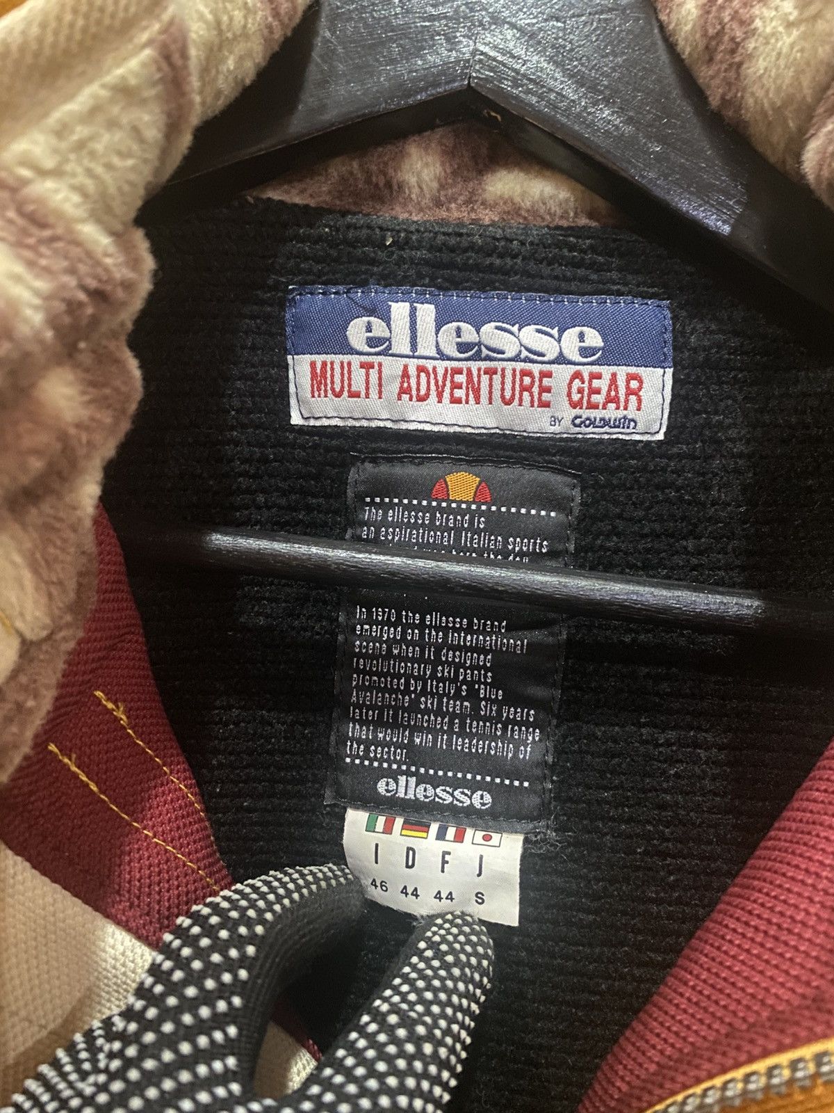 Ellesse × Goldwin Vintage Ellesse Multi-Adventure Gear Ski Jacket - Two-Tone Size US M / EU 48-50 / 2 - 8 Thumbnail