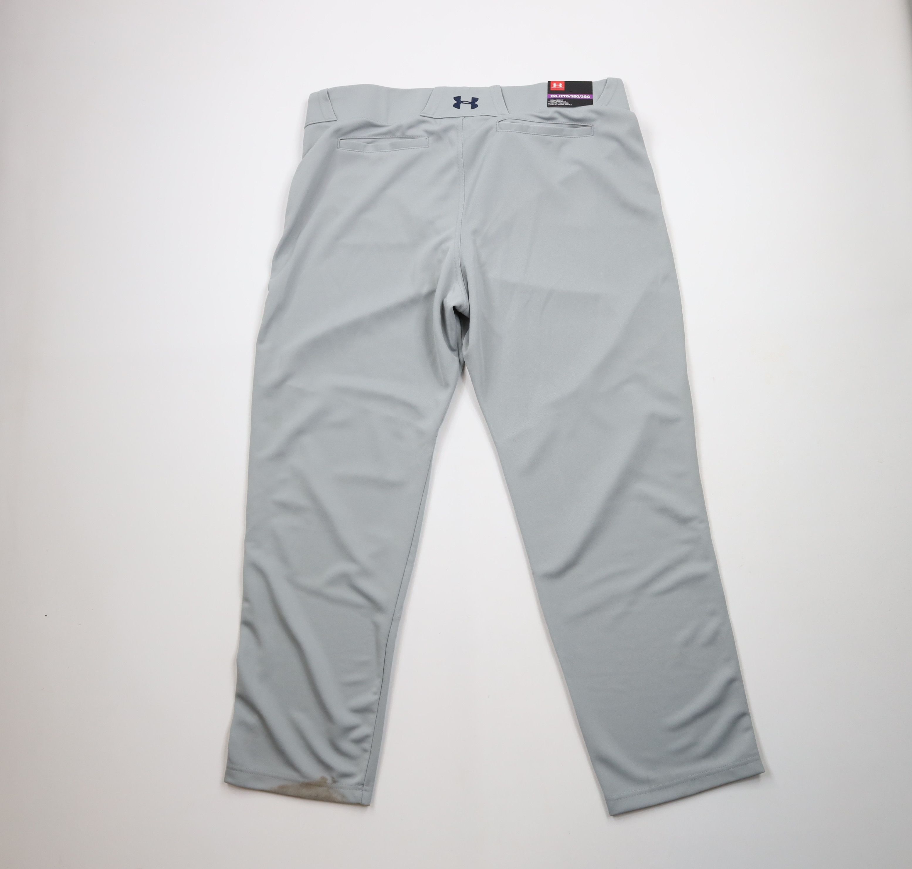 Under Armour × Vintage New Under Armour Baseball Loose Uniform Pants Gray Navy Size US 40 / EU 56 - 11 Thumbnail