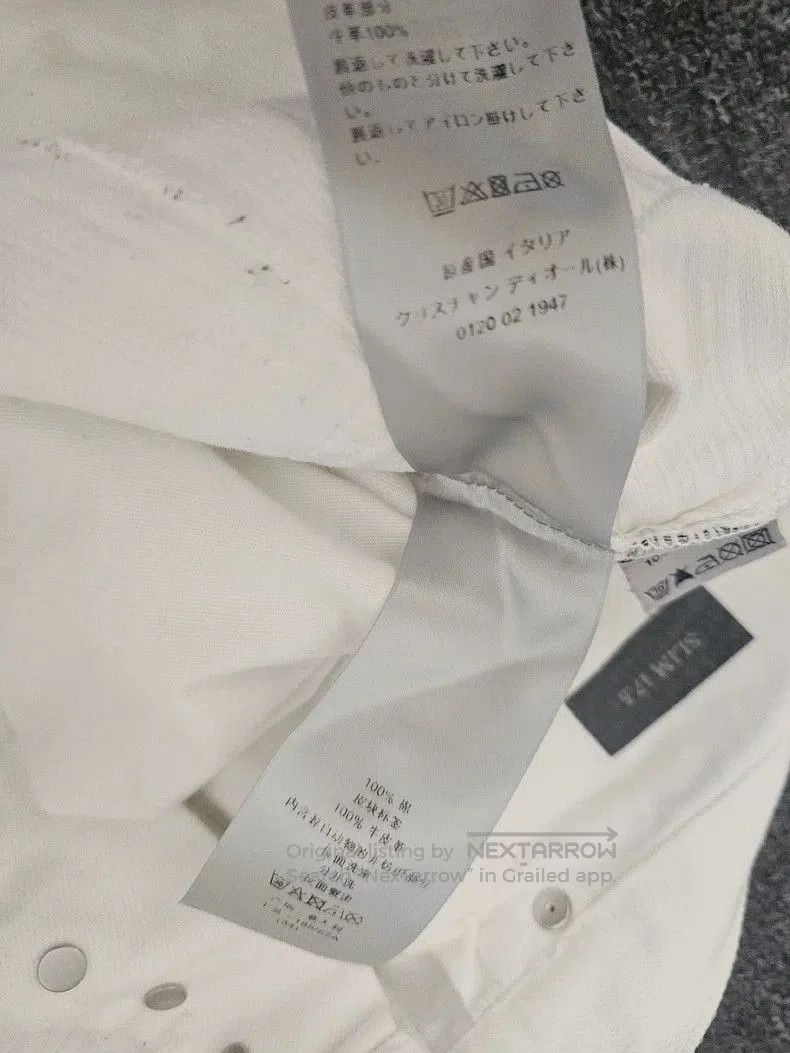 Dior Dior White Denim Jeans Size 34. Size US 34 / EU 50 - 8 Thumbnail