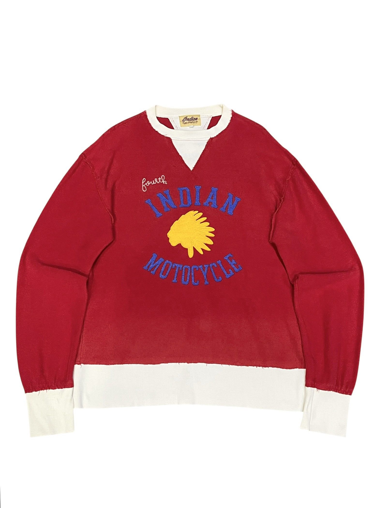Indian Motorcycle Indian Motocycle Reverse Terry Sweatshirt InsideOut Crewneck Size US M / EU 48-50 / 2 - 2 Thumbnail