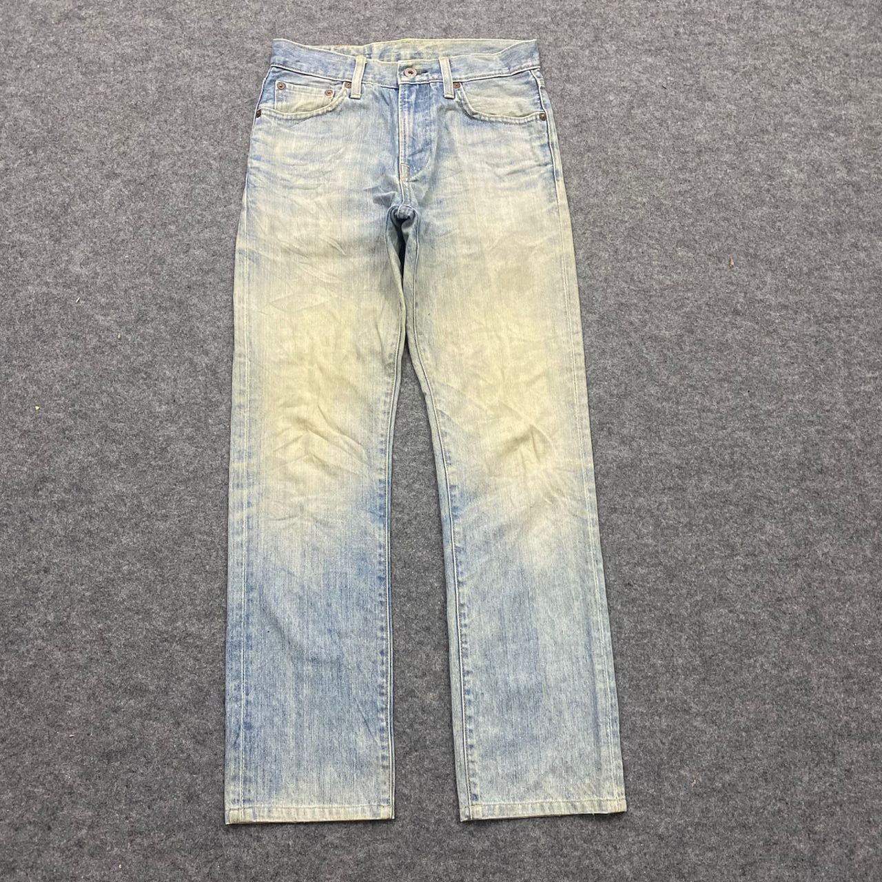 Uniqlo 💥Best Offer💥Vintage Uniqlo Jeans Distressed Denim Size US 29 - 1 Thumbnail