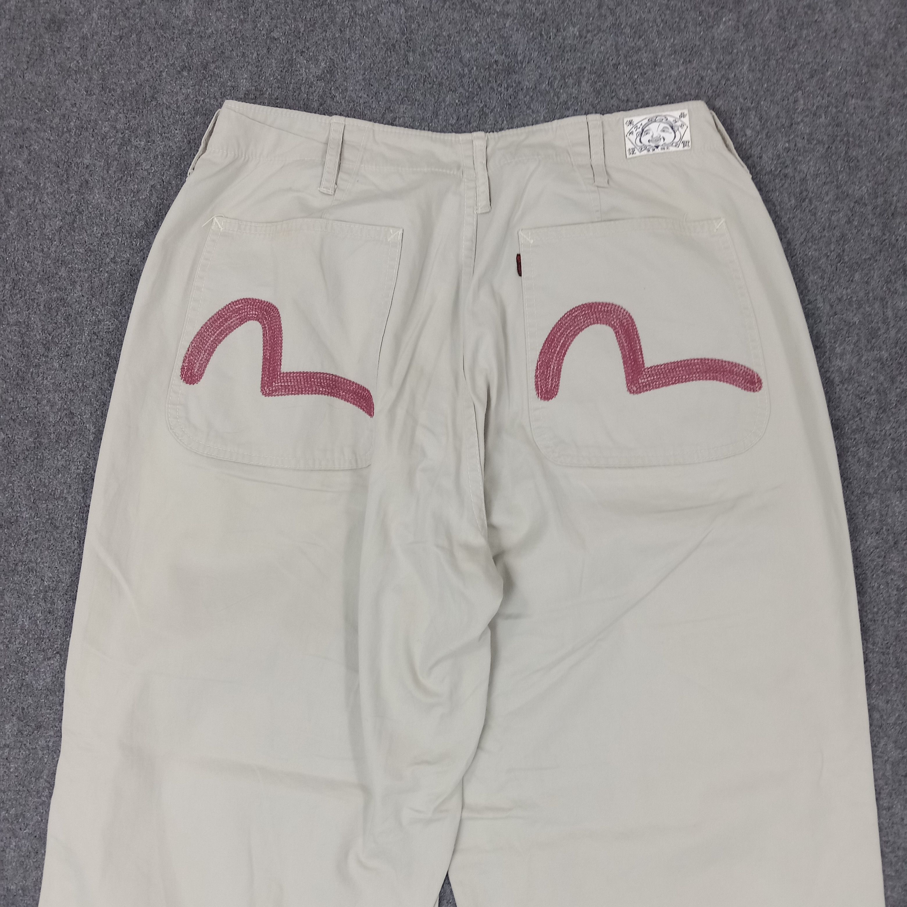 Evisu × Japanese Brand × Vintage Evisu Japanese Brand Daicock Custom Casual Pants C217N2 Size US 30 / EU 46 - 5 Thumbnail