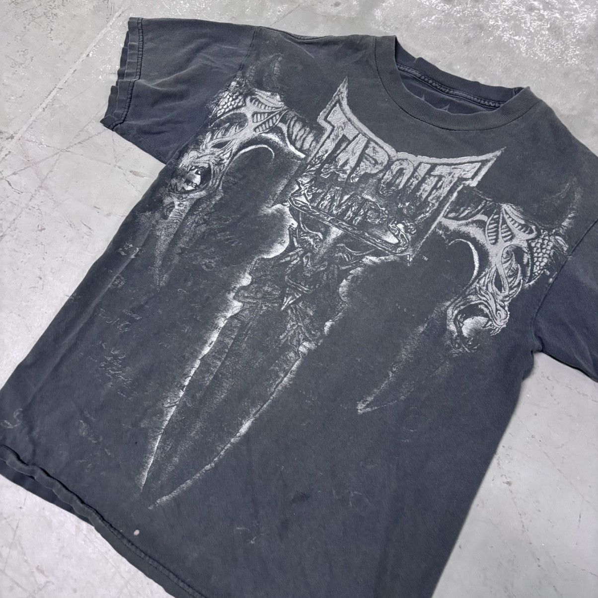 Tapout × Vintage Y2K tapout mps grunge mma graphic T-shirt Size US M / EU 48-50 / 2 - 2 Thumbnail
