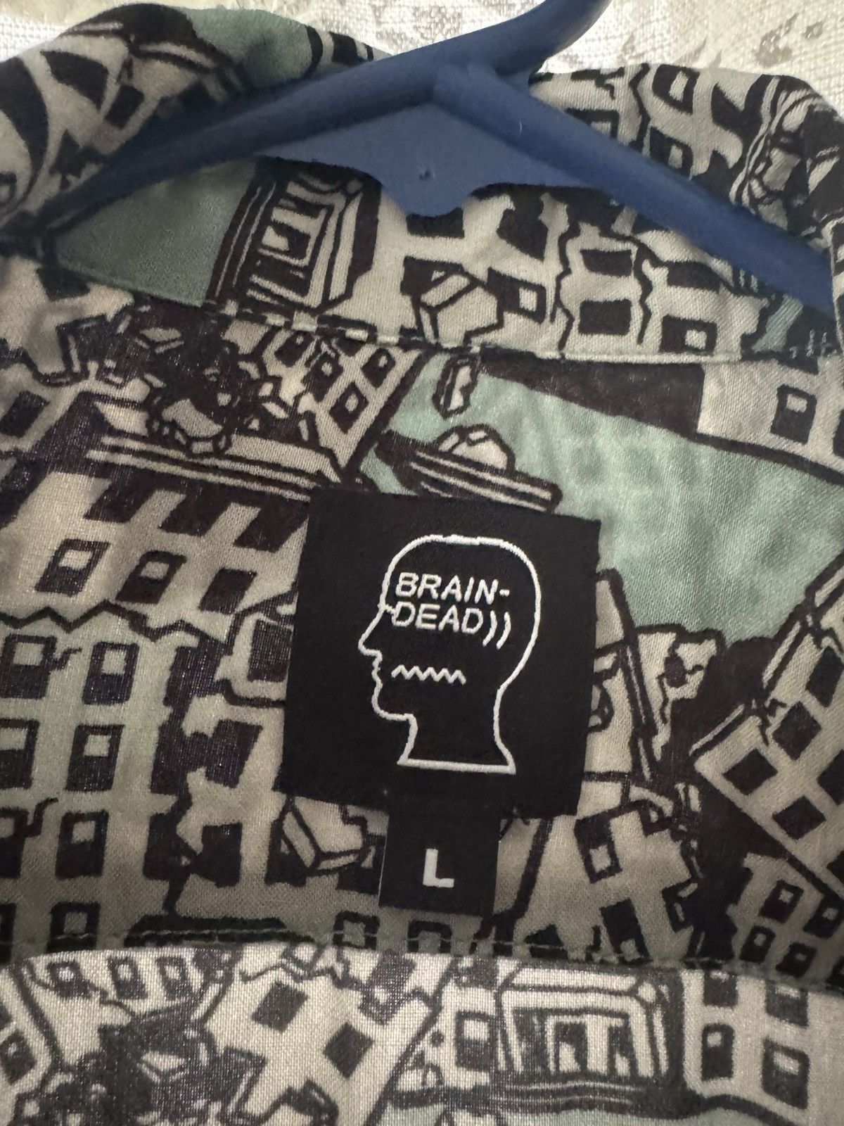 Brain Dead Brain dead button up shirt Size US L / EU 52-54 / 3 - 5 Thumbnail