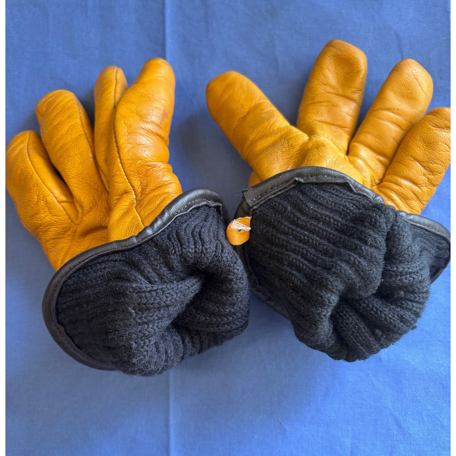 Filson Filson Mens Goat Leather Gloves Merino Wool Lined Small Size ONE SIZE - 16 Thumbnail