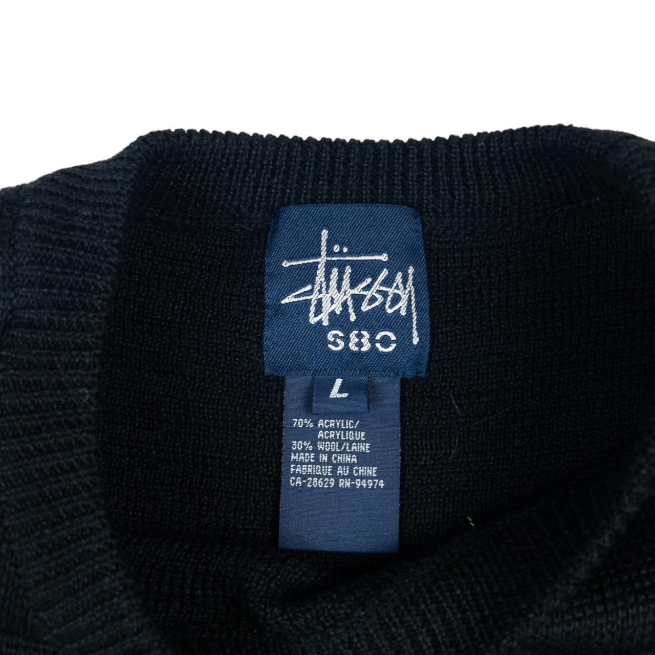 Stussy Vintage Stussy Knit Jumper Size L Size US L / EU 52-54 / 3 - 3 Thumbnail