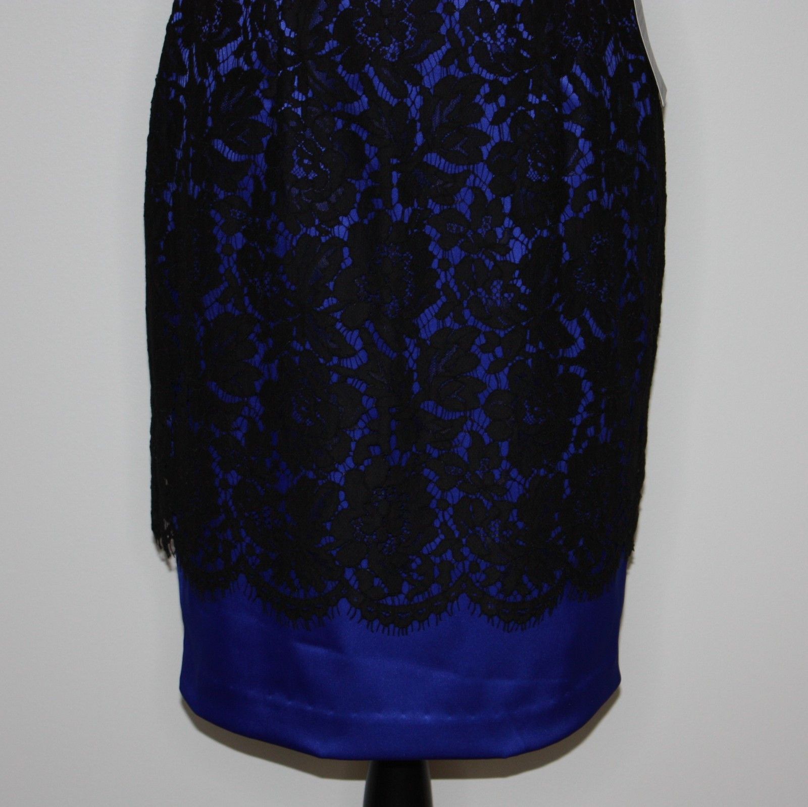 Other Eliza J Illusion Yoke Lace Overlay Sheath Dress MSRP $178 Size M / US 6-8 / IT 42-44 - 10 Thumbnail