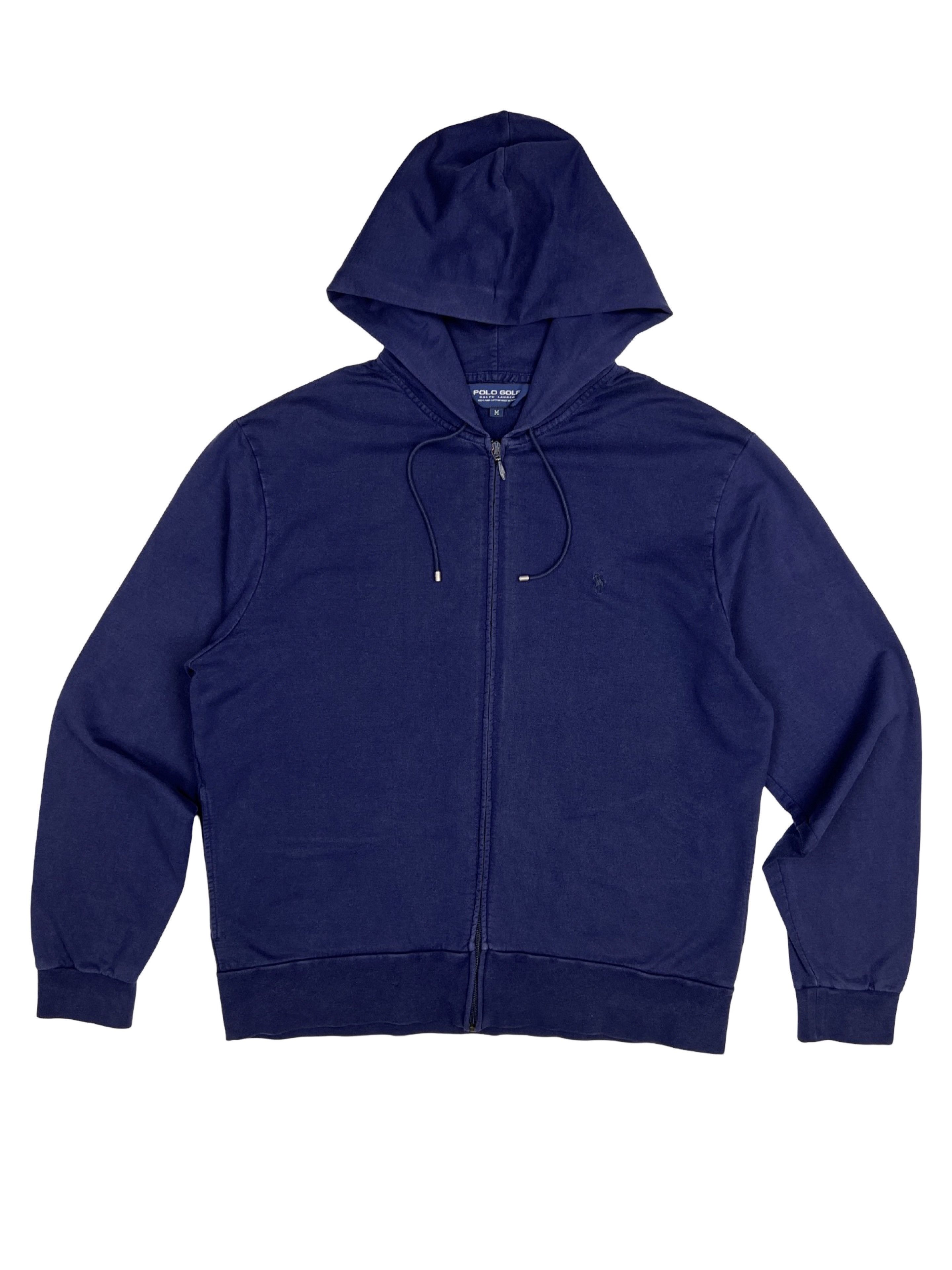 Polo Ralph Lauren Y2K Ralph Lauren Golf Full Zip Navy Cotton Hoodie Size US M / EU 48-50 / 2 - 1 Thumbnail