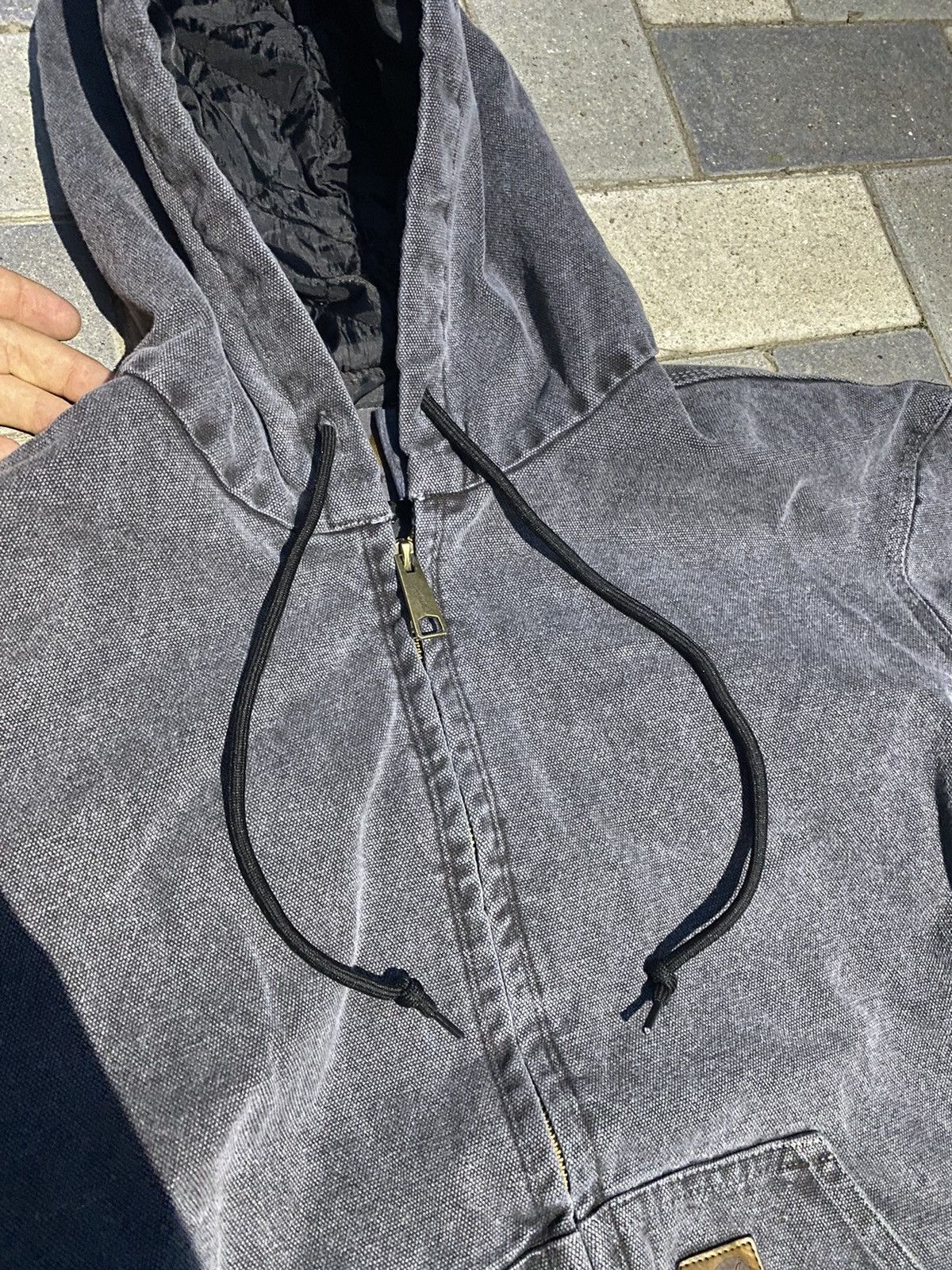 Carhartt Vintage 90s Carhartt Jacket Hooded Zip Up Men's M Size US M / EU 48-50 / 2 - 8 Thumbnail