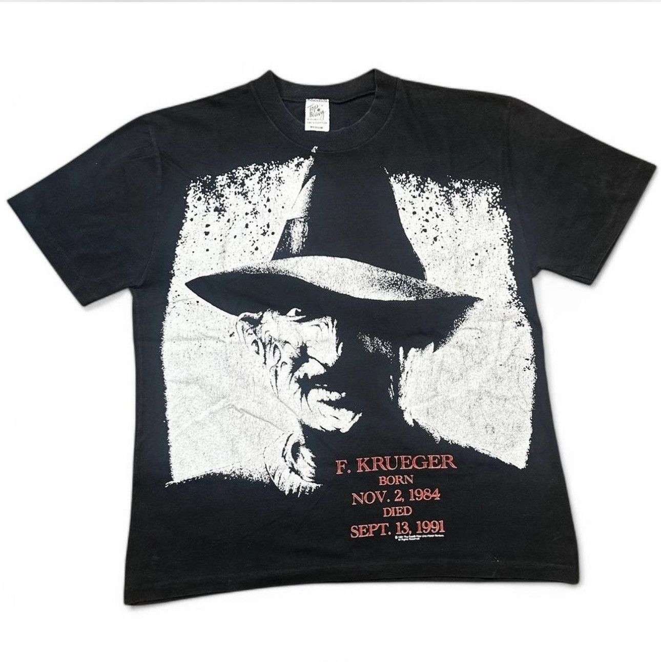 Vintage 1991 Freddy Krueger single stitch tee Size US M / EU 48-50 / 2 - 1 Thumbnail