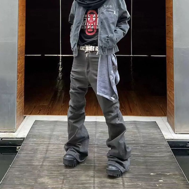 Jean × Vintage High street washed gray bootcut Size US 28 / EU 44 - 1 Thumbnail