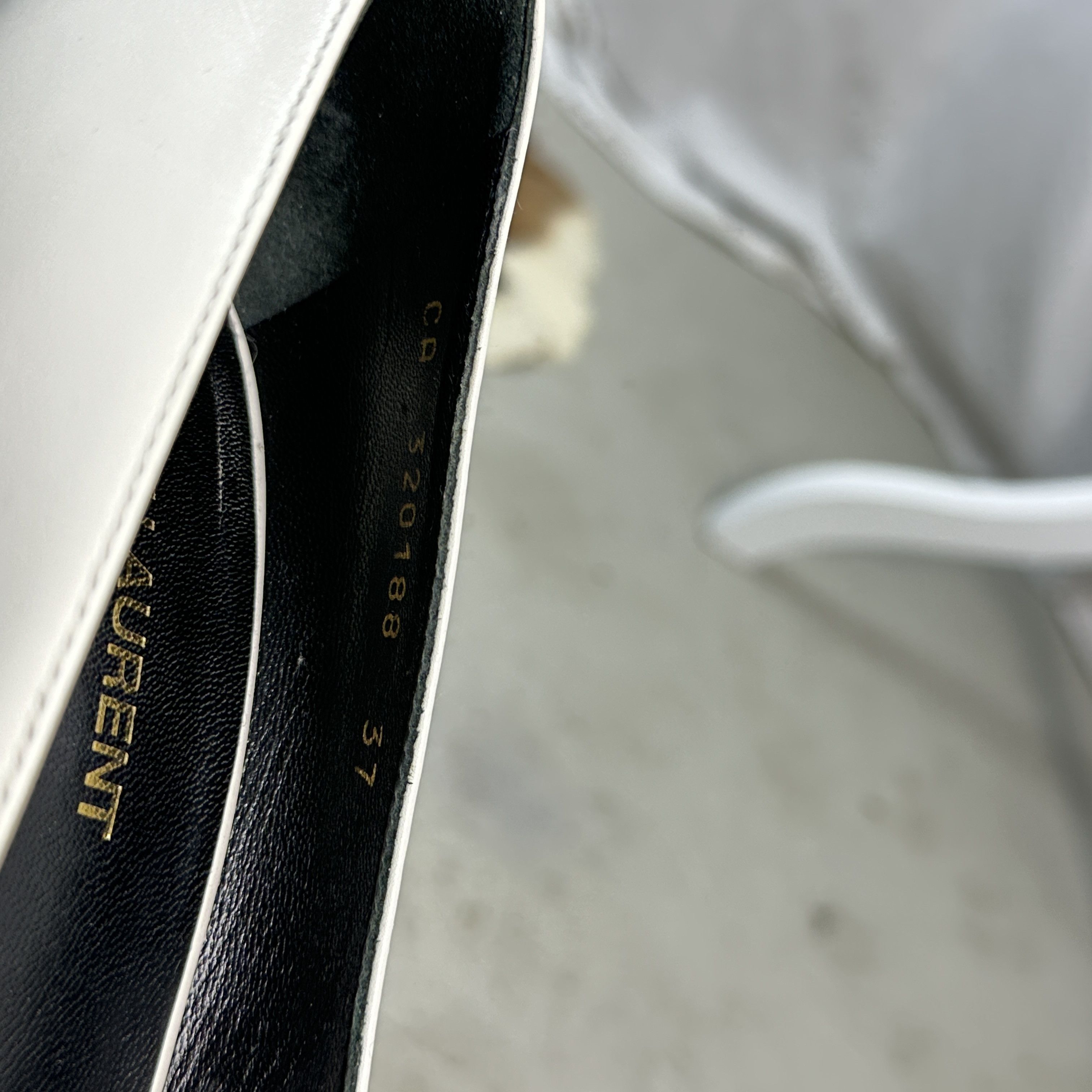 Saint Laurent Paris × Vintage Saint Laurent Paris Heels Size US 6 / IT 36 - 6 Thumbnail
