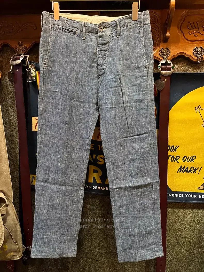 RRL Ralph Lauren RRL Ralph Lauren Linen casual pants Size US 32 / EU 48 - 1 Thumbnail